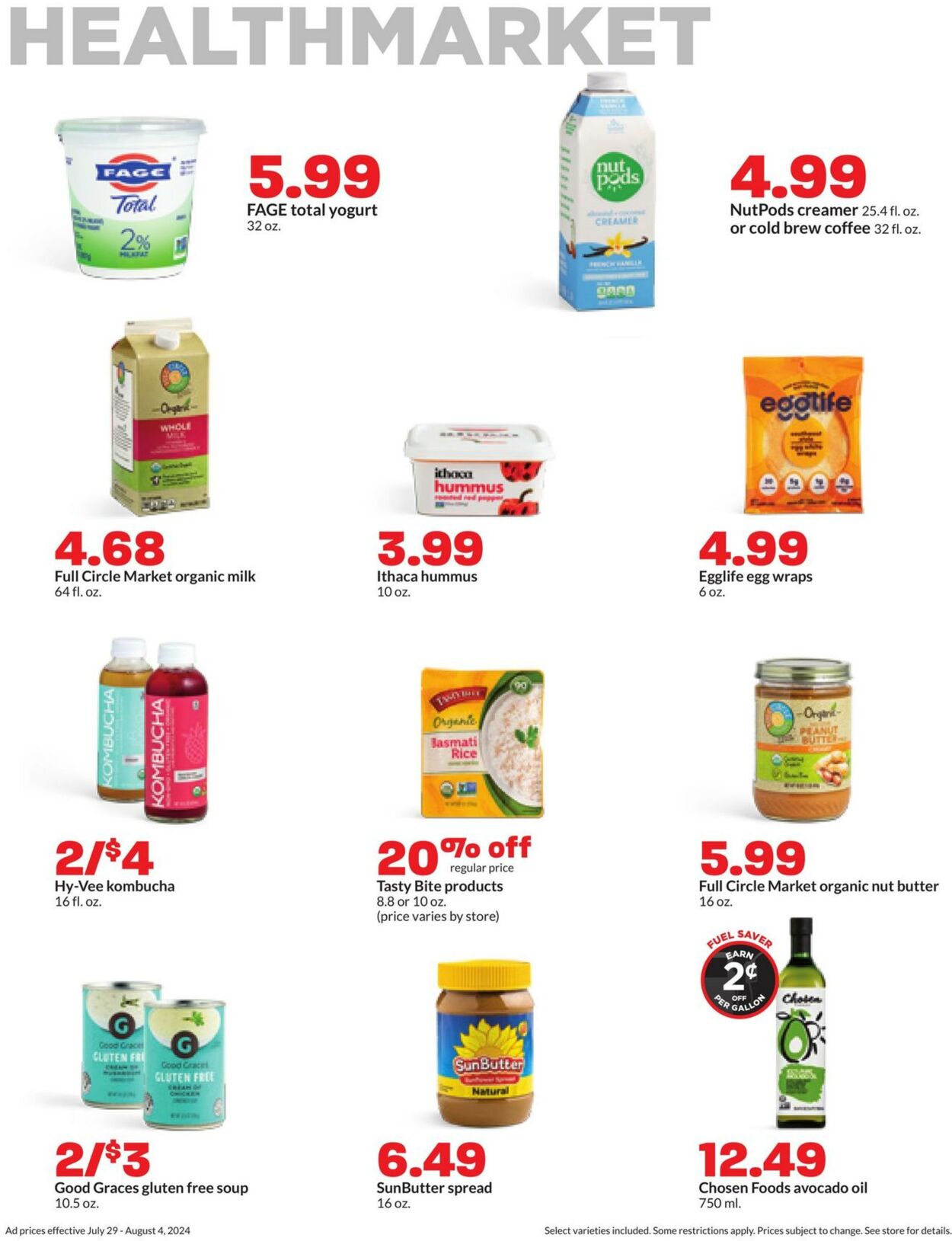 Weekly ad Hy-Vee 07/29/2024 - 08/04/2024