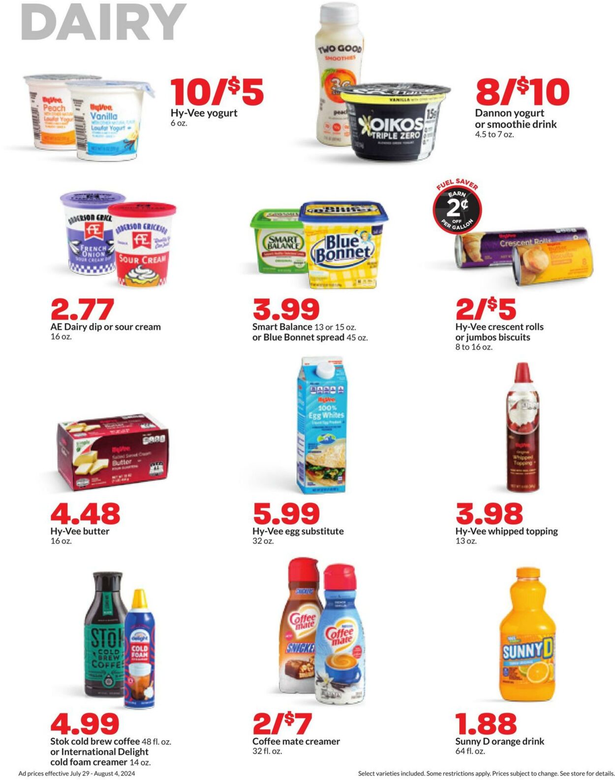 Weekly ad Hy-Vee 07/29/2024 - 08/04/2024