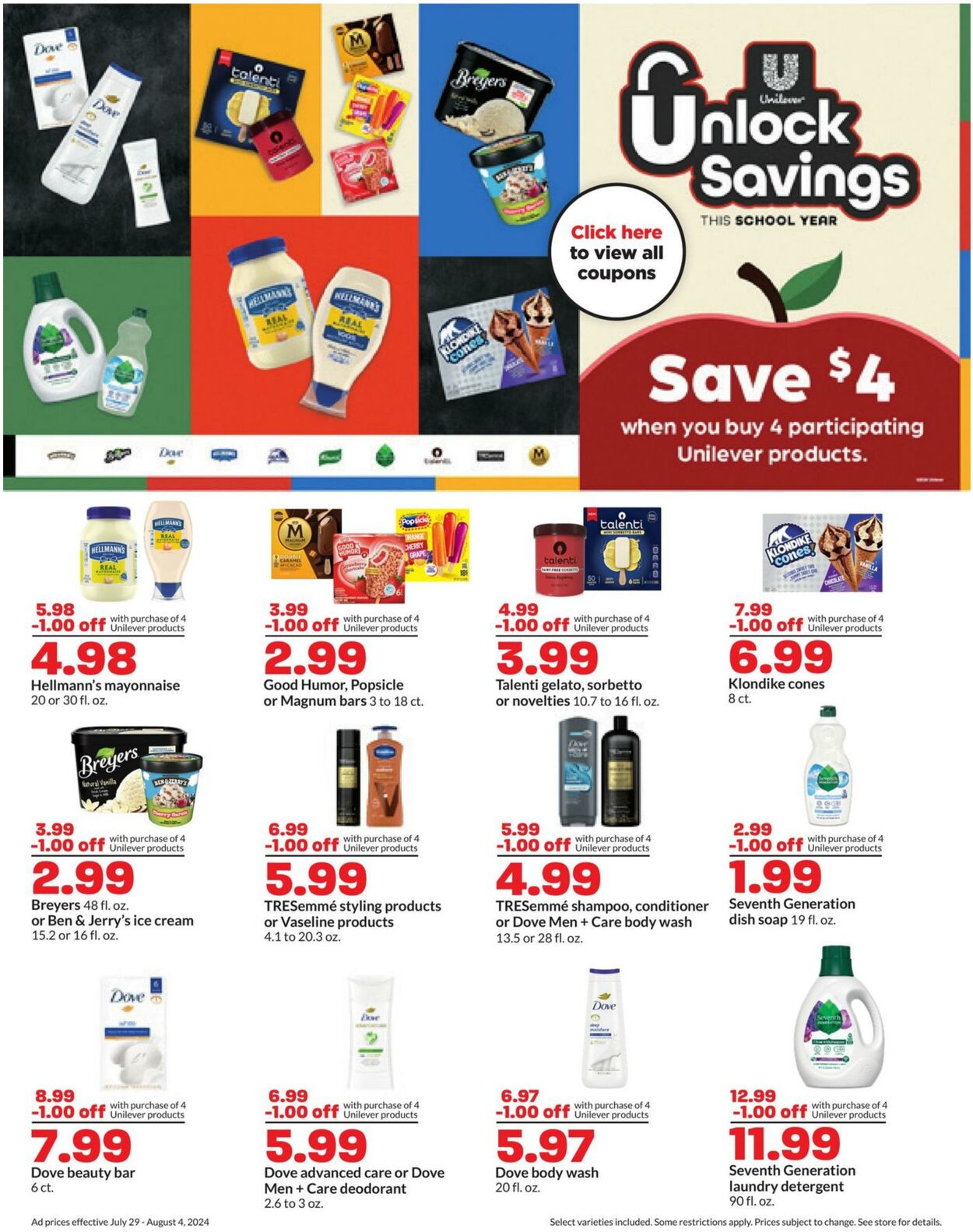 Weekly ad Hy-Vee 07/29/2024 - 08/04/2024