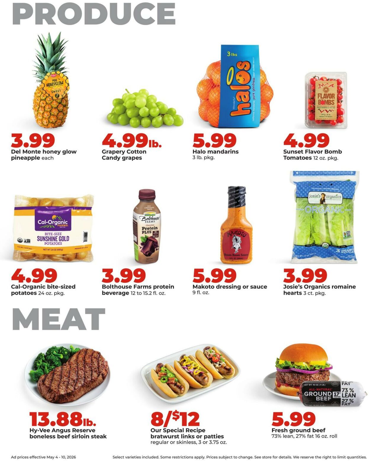 Weekly ad Hy-Vee 05/04/2026 - 05/10/2026