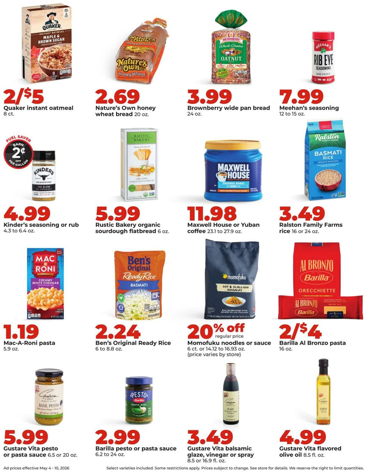 Weekly ad Hy-Vee 05/04/2026 - 05/10/2026