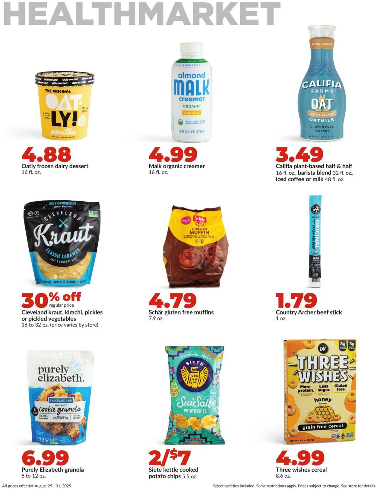 Weekly ad Hy-Vee 08/25/2025 - 08/31/2025