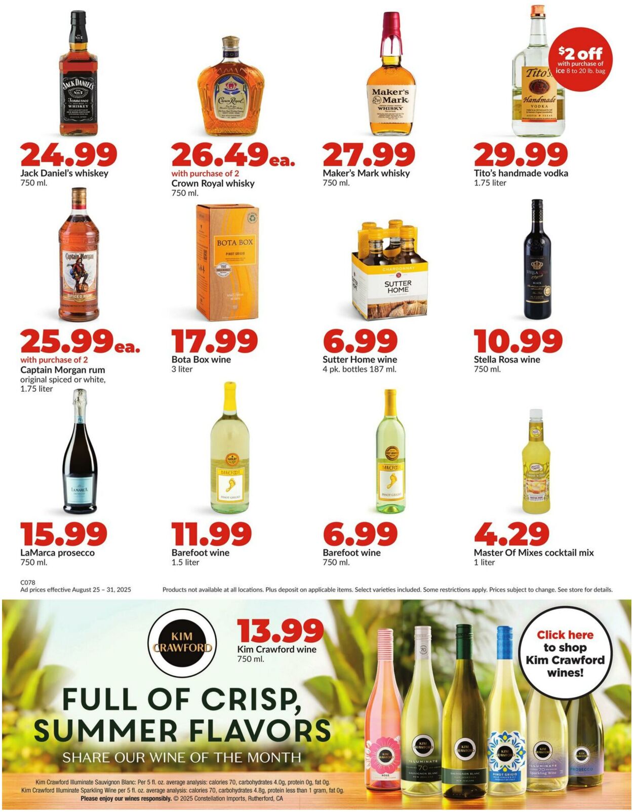 Weekly ad Hy-Vee 08/25/2025 - 08/31/2025