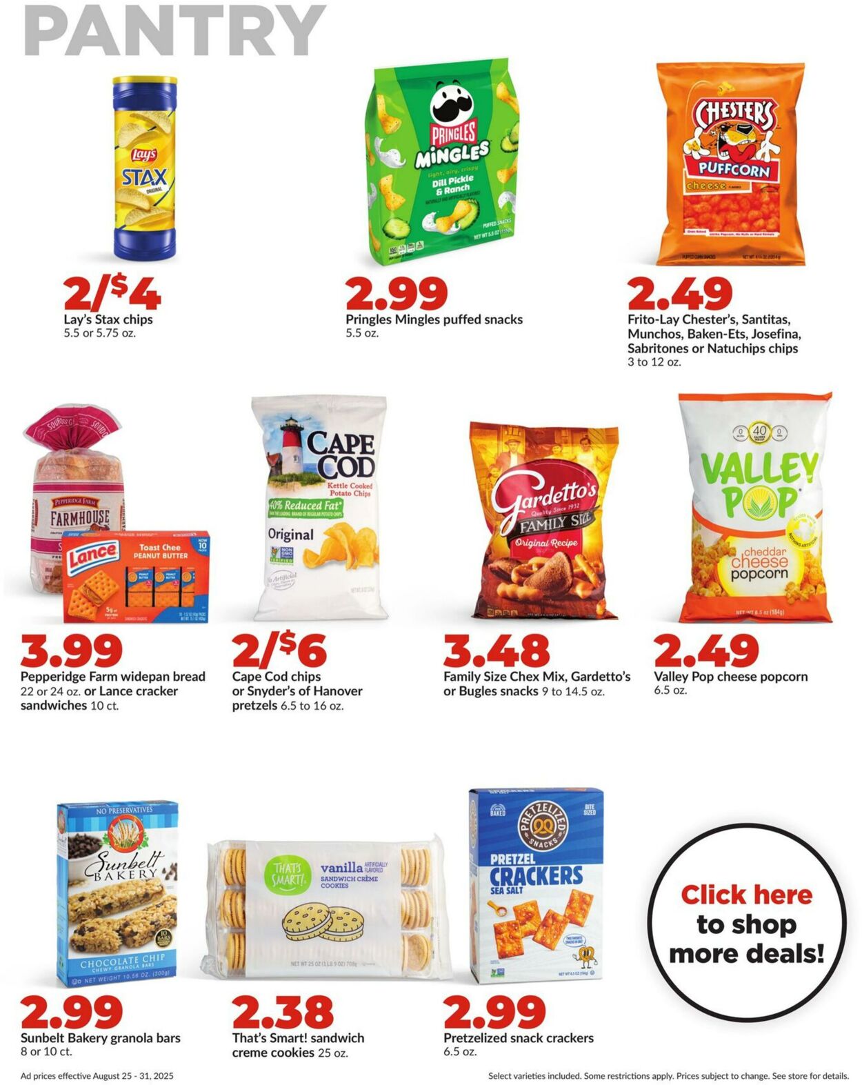 Weekly ad Hy-Vee 08/25/2025 - 08/31/2025