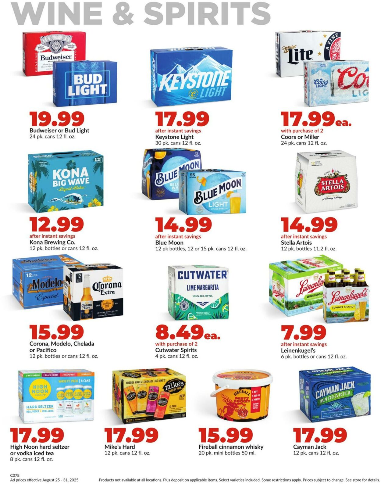 Weekly ad Hy-Vee 08/25/2025 - 08/31/2025