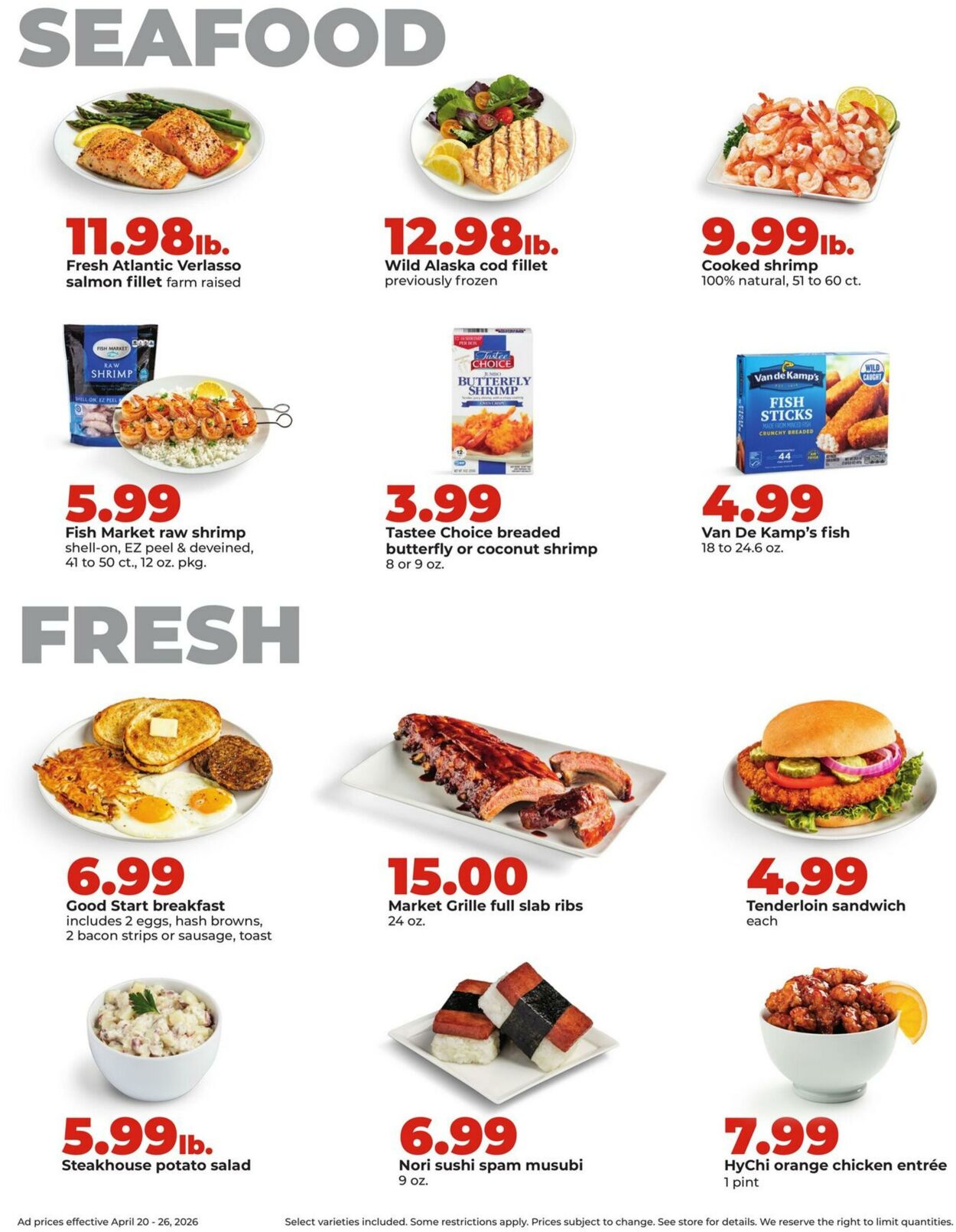 Weekly ad Hy-Vee 04/20/2026 - 04/26/2026