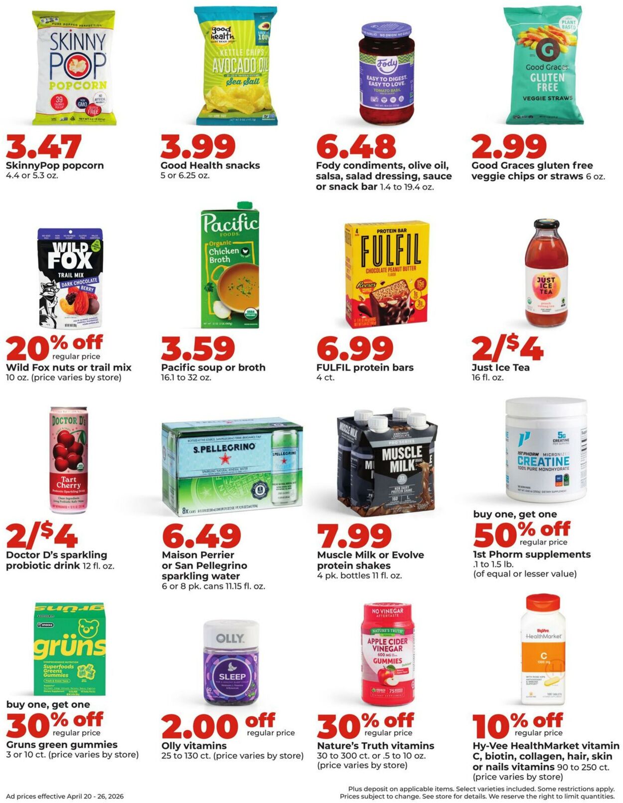 Weekly ad Hy-Vee 04/20/2026 - 04/26/2026