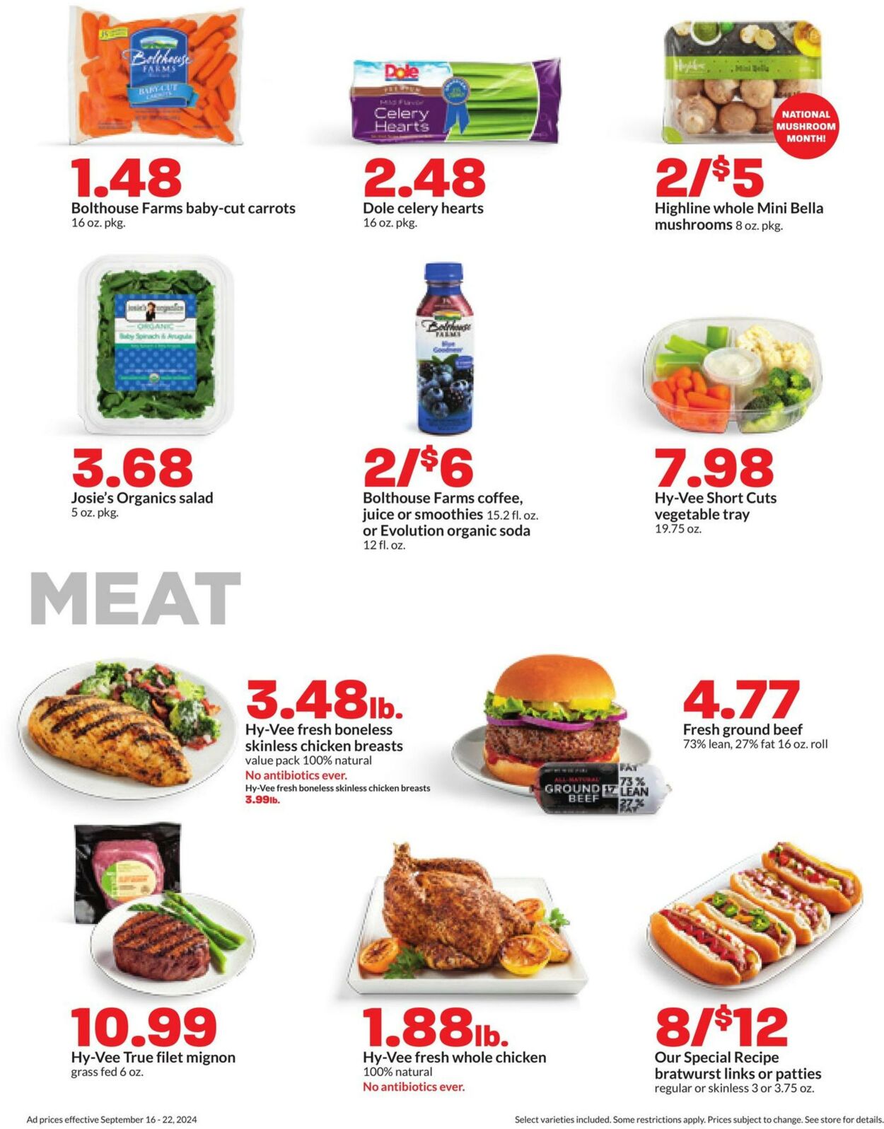 Weekly ad Hy-Vee 09/16/2024 - 09/22/2024