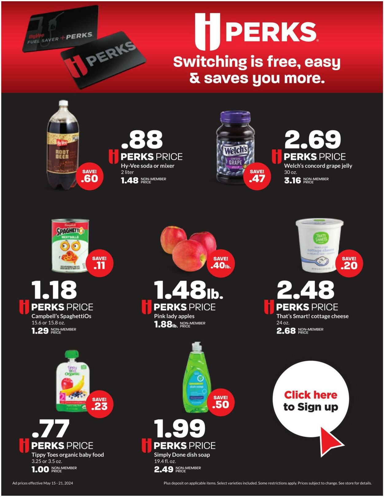 Weekly ad Hy-Vee 05/15/2024 - 05/21/2024