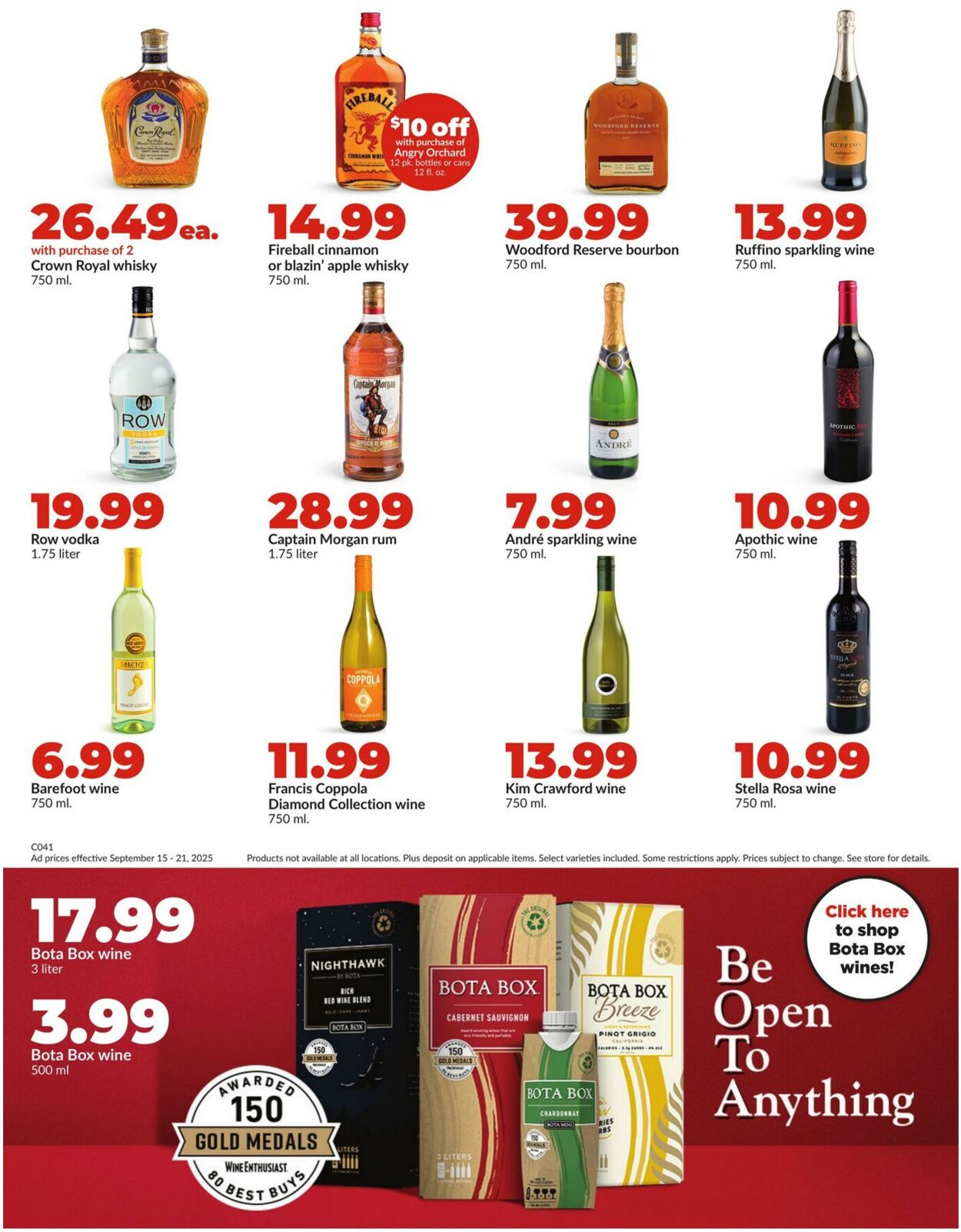 Weekly ad Hy-Vee 09/15/2025 - 09/21/2025