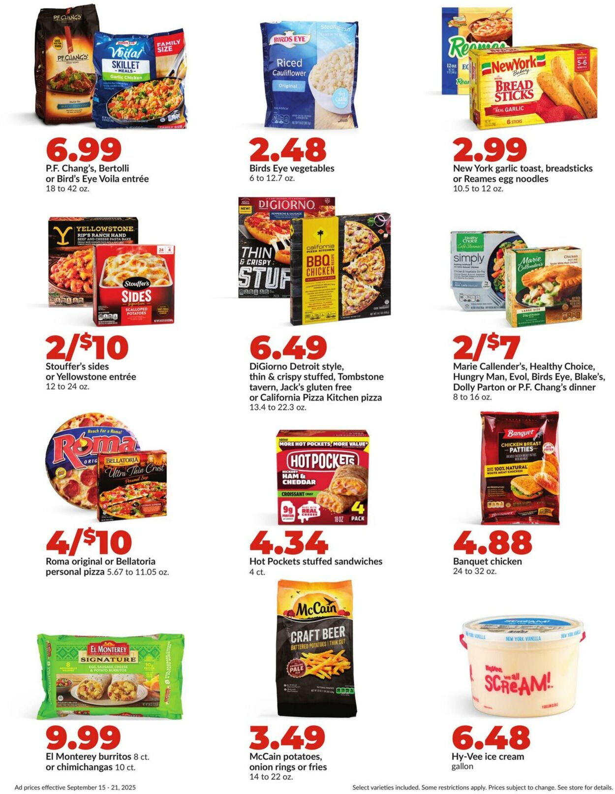 Weekly ad Hy-Vee 09/15/2025 - 09/21/2025