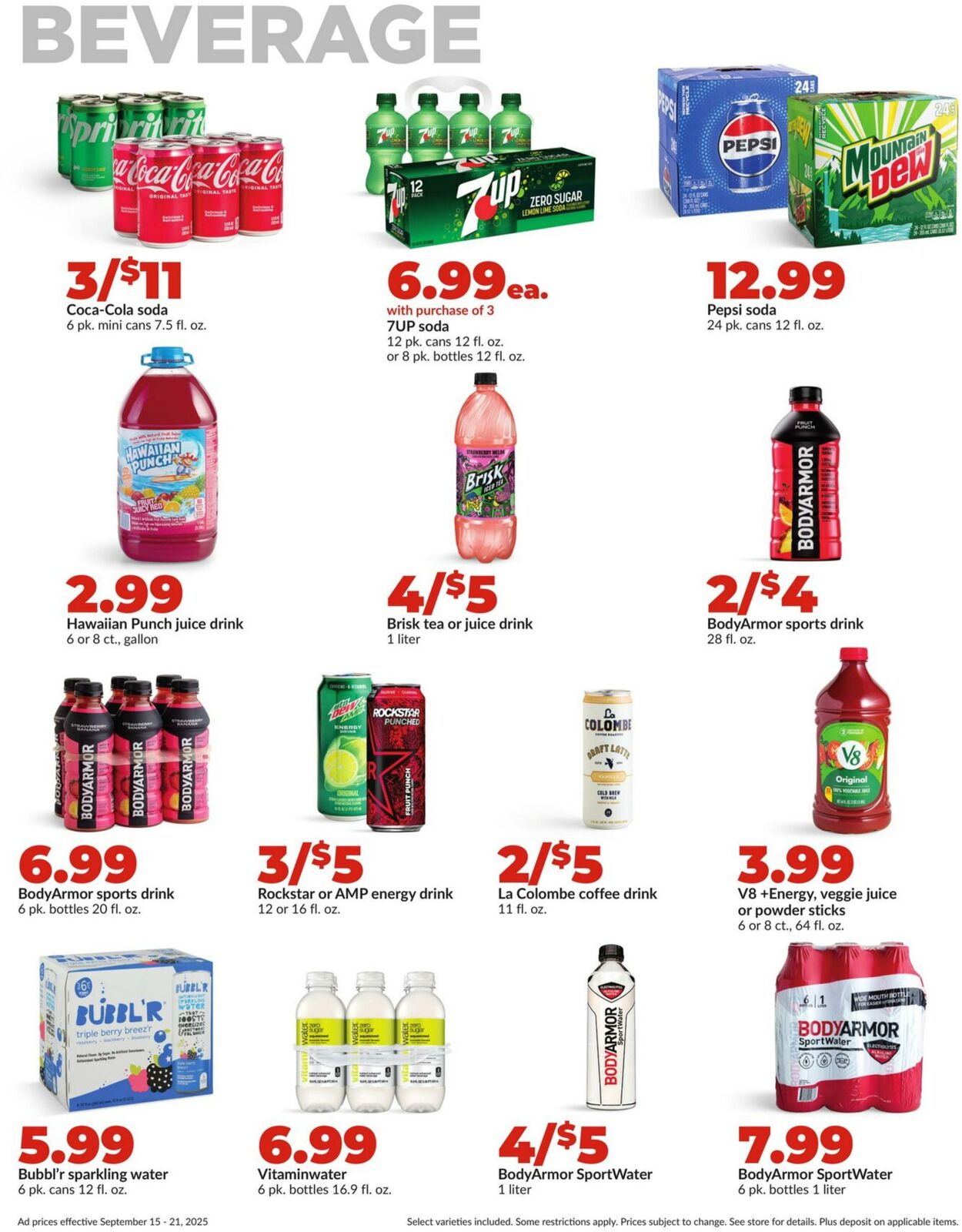 Weekly ad Hy-Vee 09/15/2025 - 09/21/2025