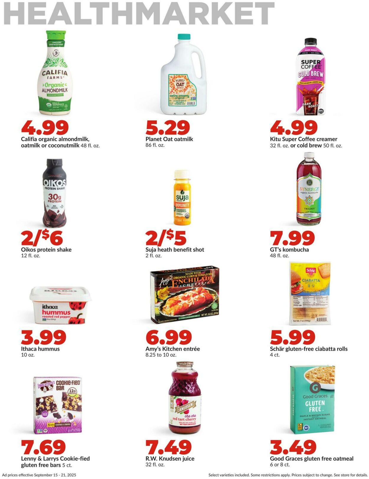 Weekly ad Hy-Vee 09/15/2025 - 09/21/2025