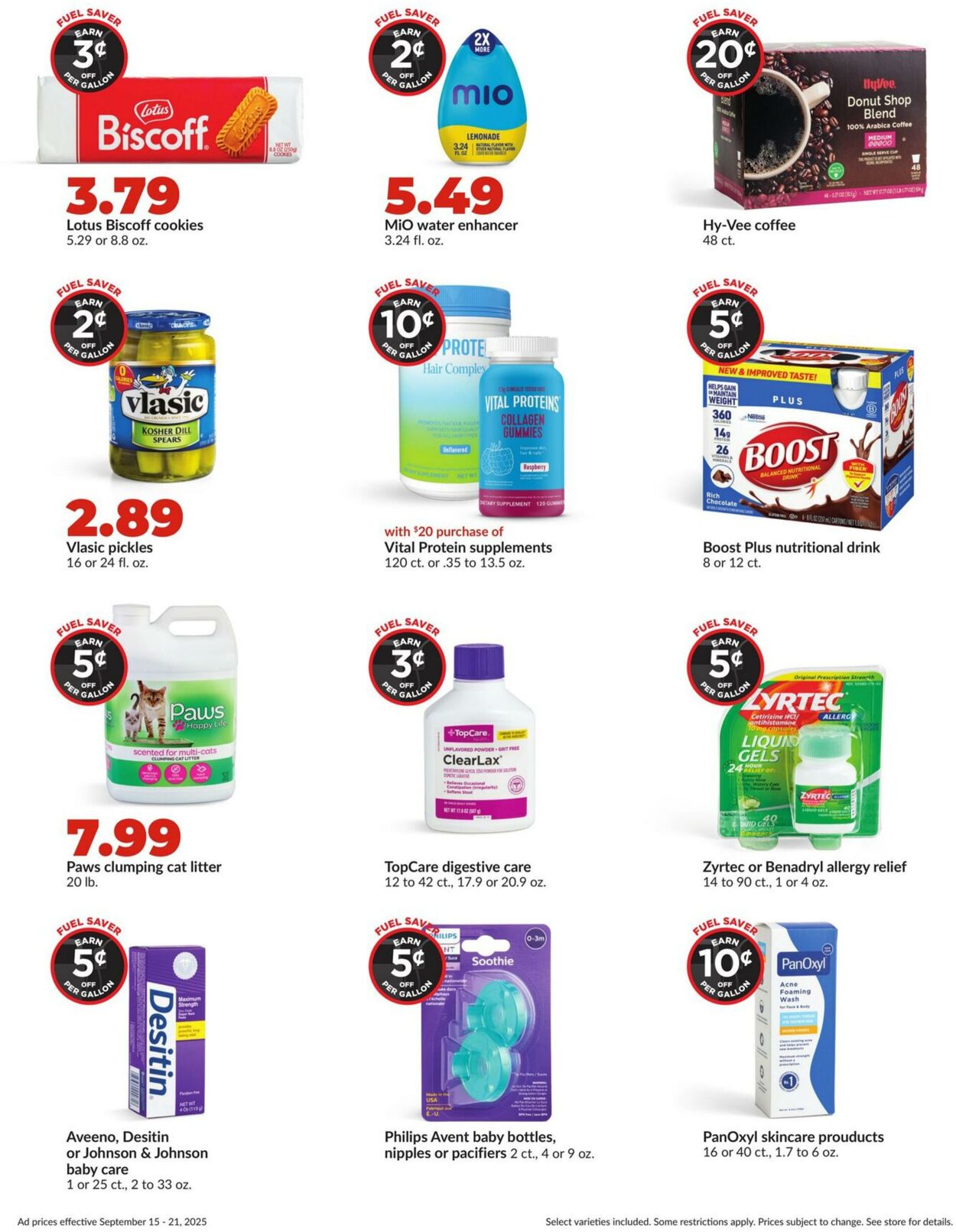 Weekly ad Hy-Vee 09/15/2025 - 09/21/2025