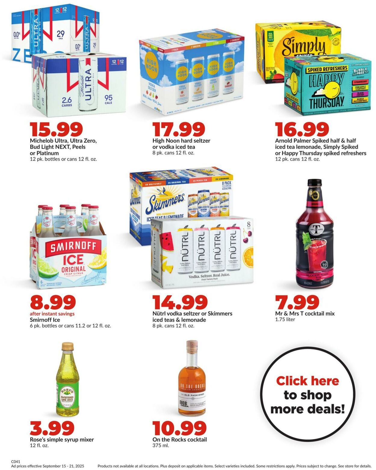 Weekly ad Hy-Vee 09/15/2025 - 09/21/2025