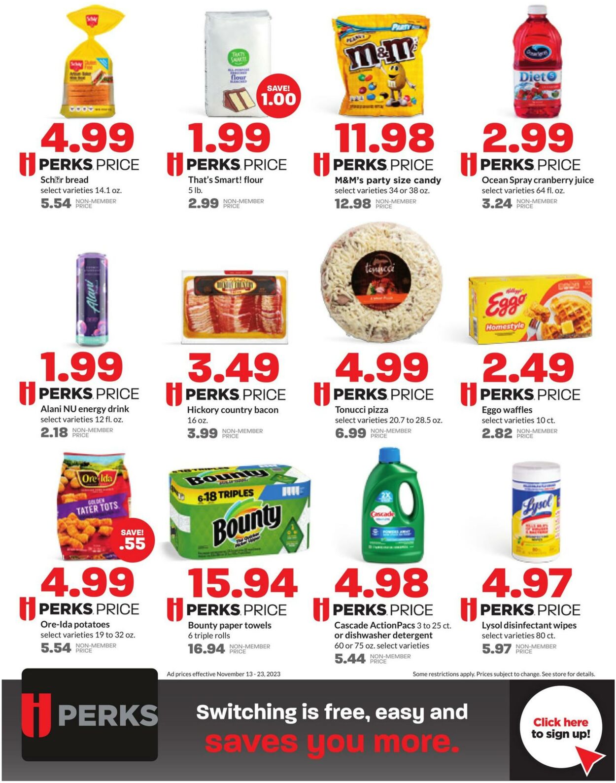 Weekly ad Hy-Vee 11/13/2023 - 11/23/2023