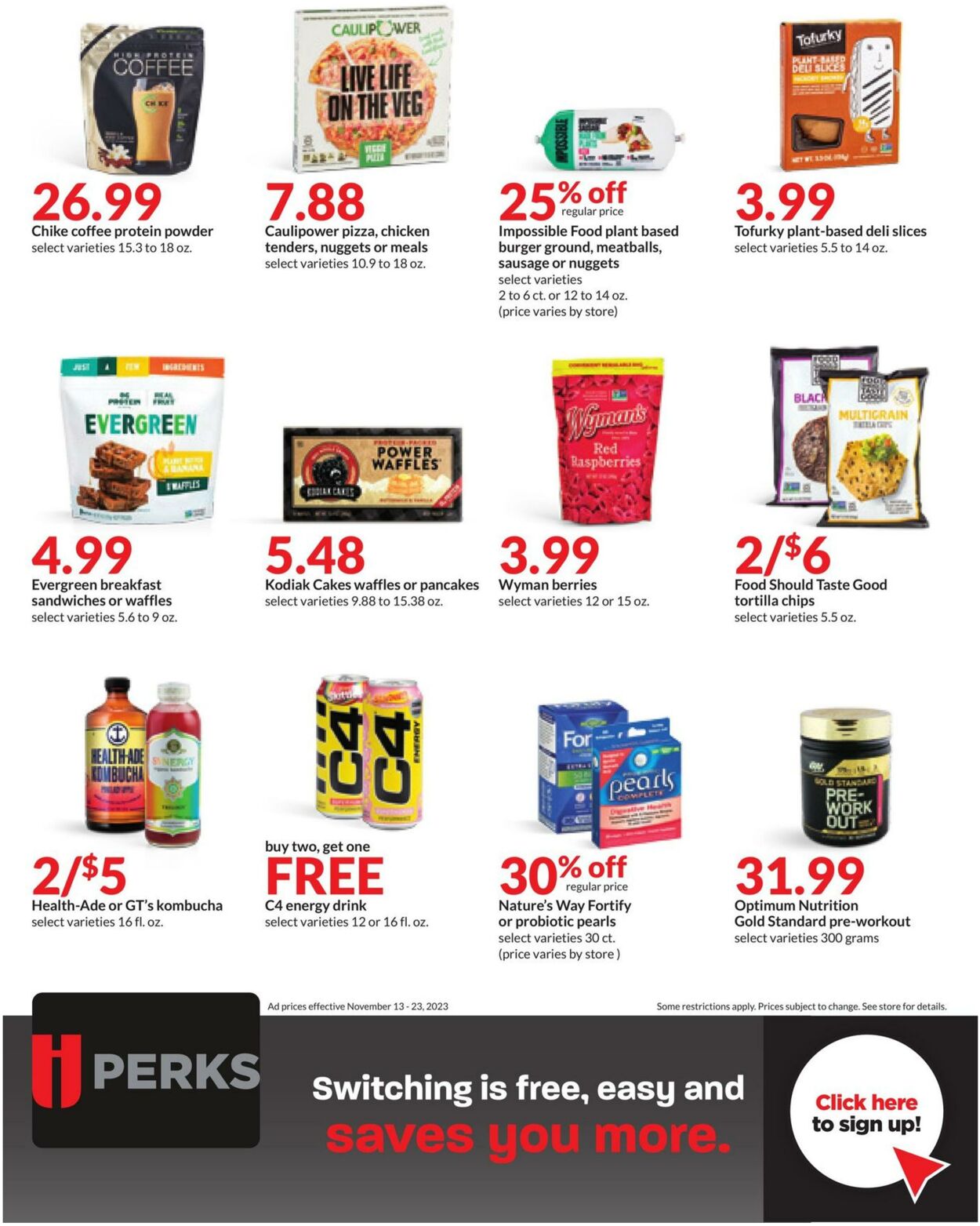 Weekly ad Hy-Vee 11/13/2023 - 11/23/2023