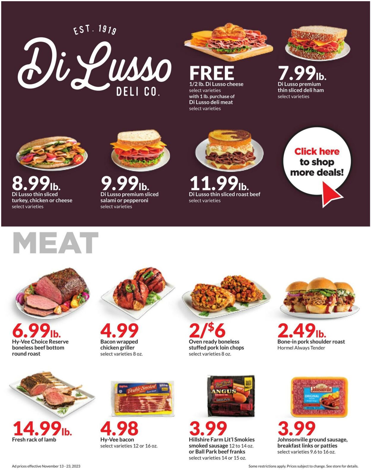 Weekly ad Hy-Vee 11/13/2023 - 11/23/2023