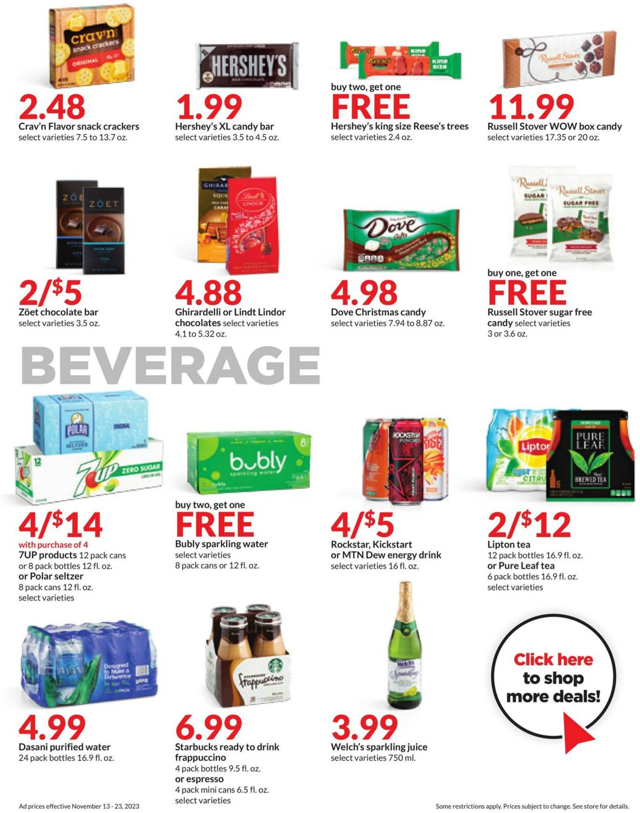 Weekly ad Hy-Vee 11/13/2023 - 11/23/2023