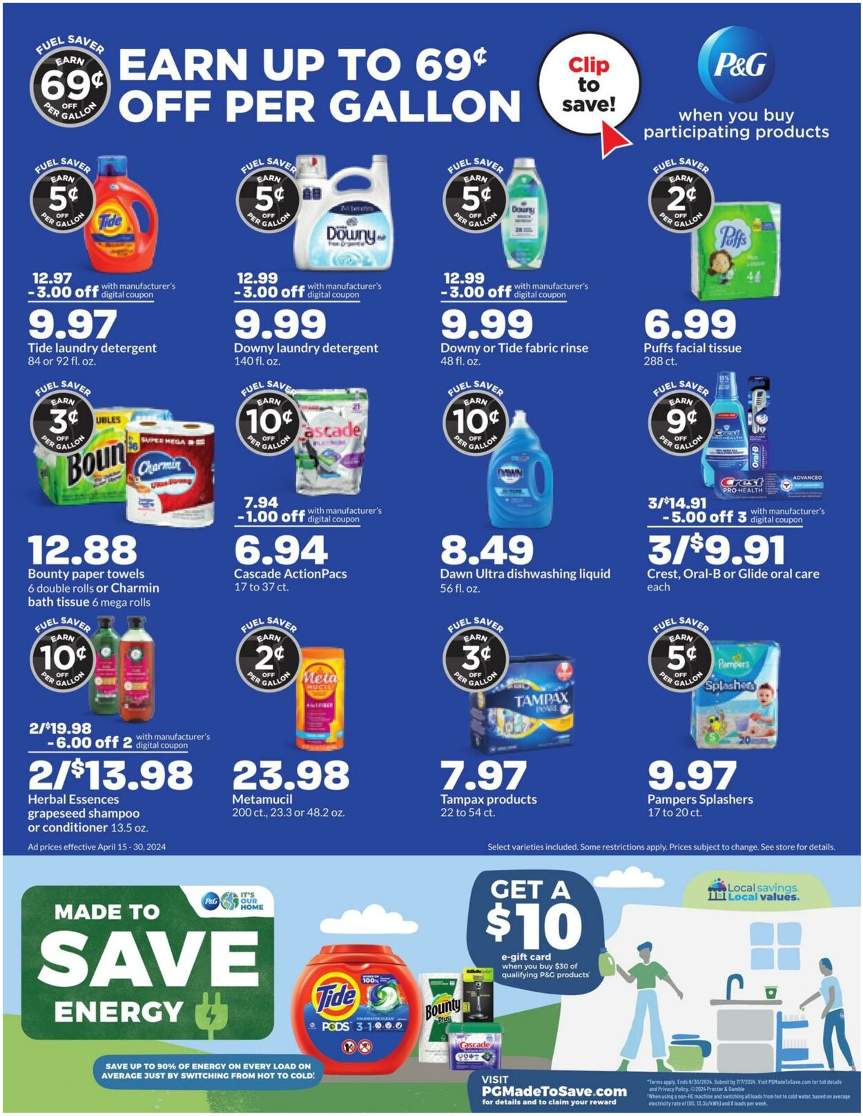 Weekly ad Hy-Vee 04/15/2024 - 04/30/2024