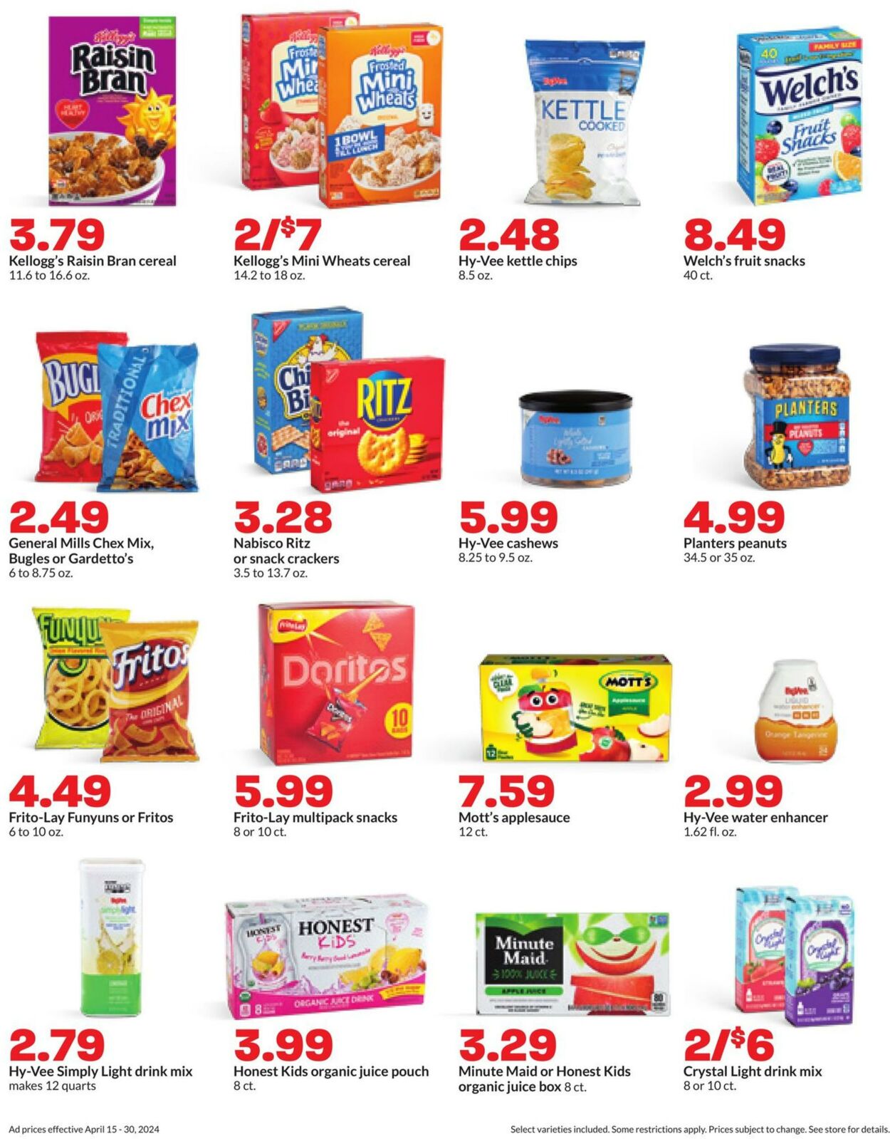 Weekly ad Hy-Vee 04/15/2024 - 04/30/2024