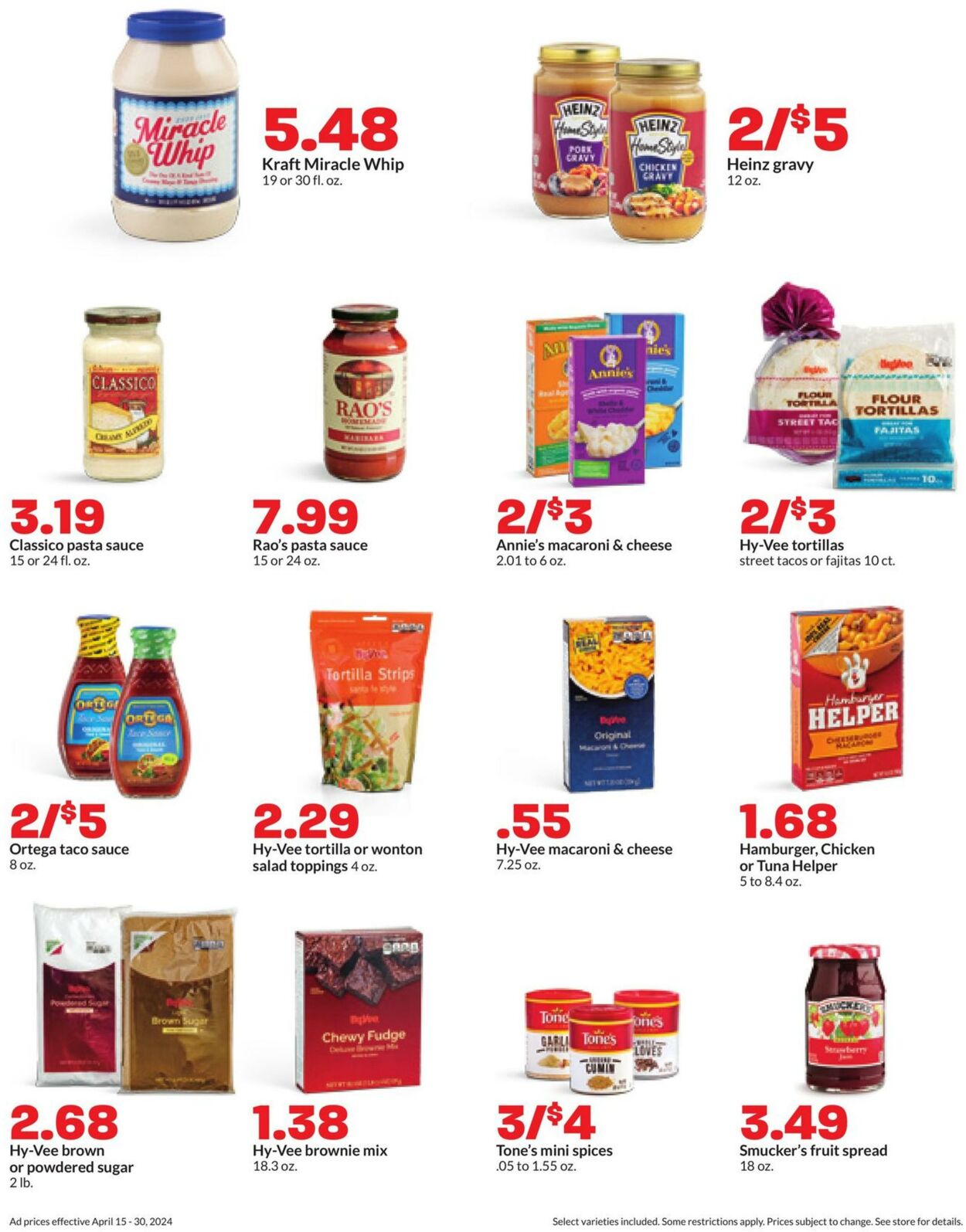 Weekly ad Hy-Vee 04/15/2024 - 04/30/2024