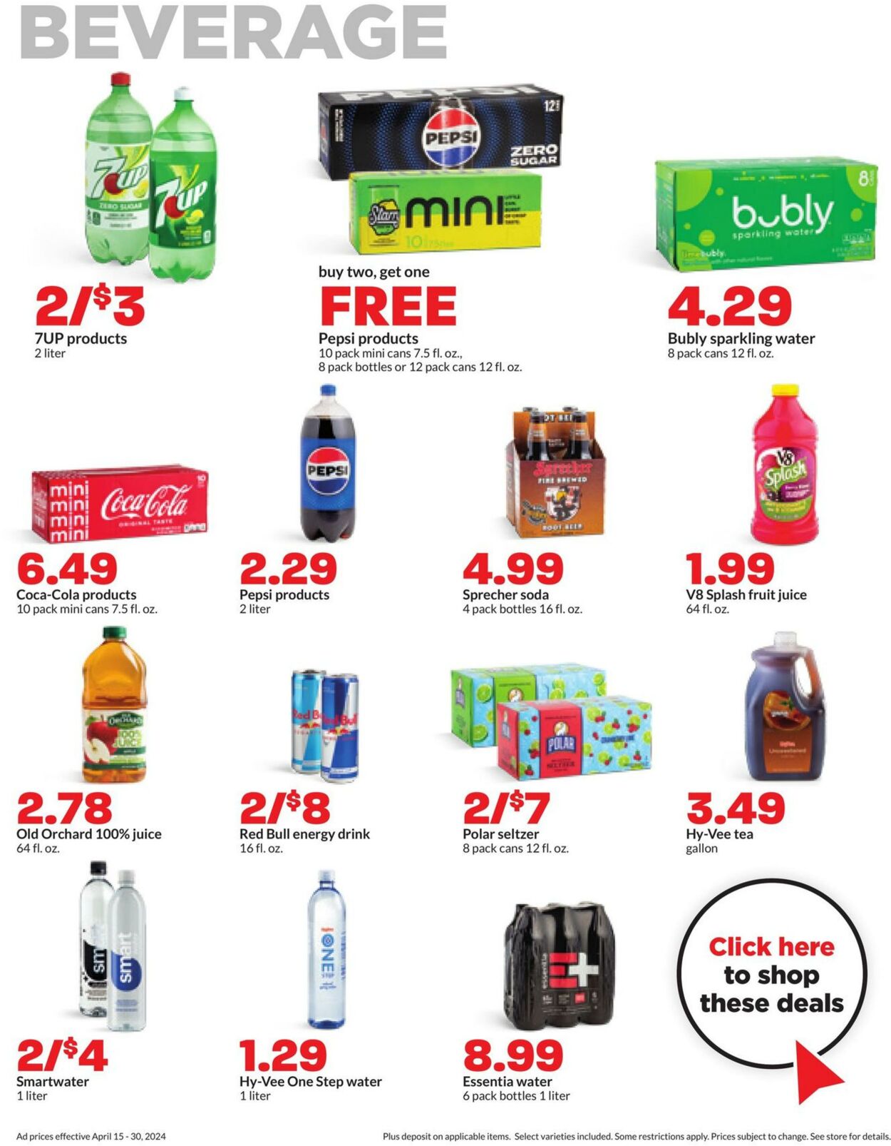 Weekly ad Hy-Vee 04/15/2024 - 04/30/2024