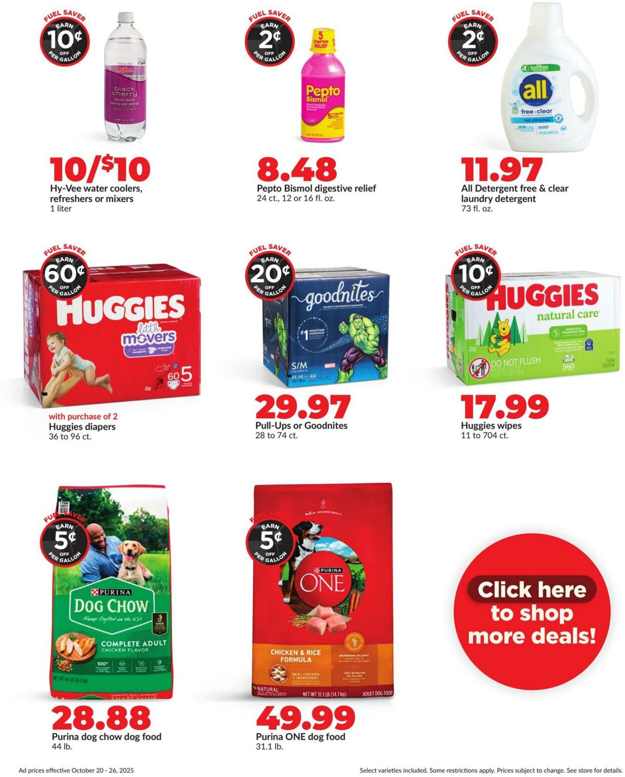 Weekly ad Hy-Vee 10/20/2025 - 10/26/2025