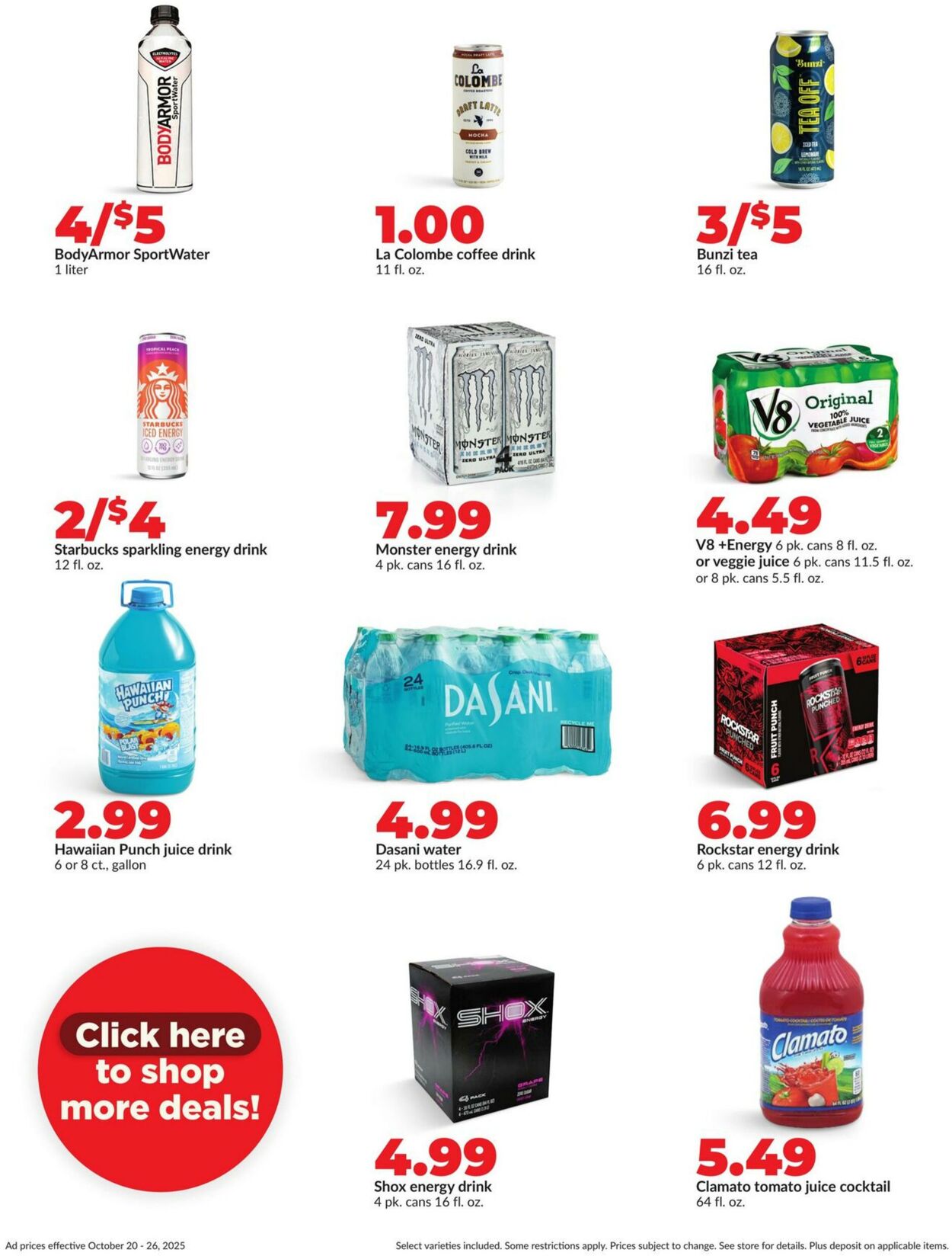 Weekly ad Hy-Vee 10/20/2025 - 10/26/2025