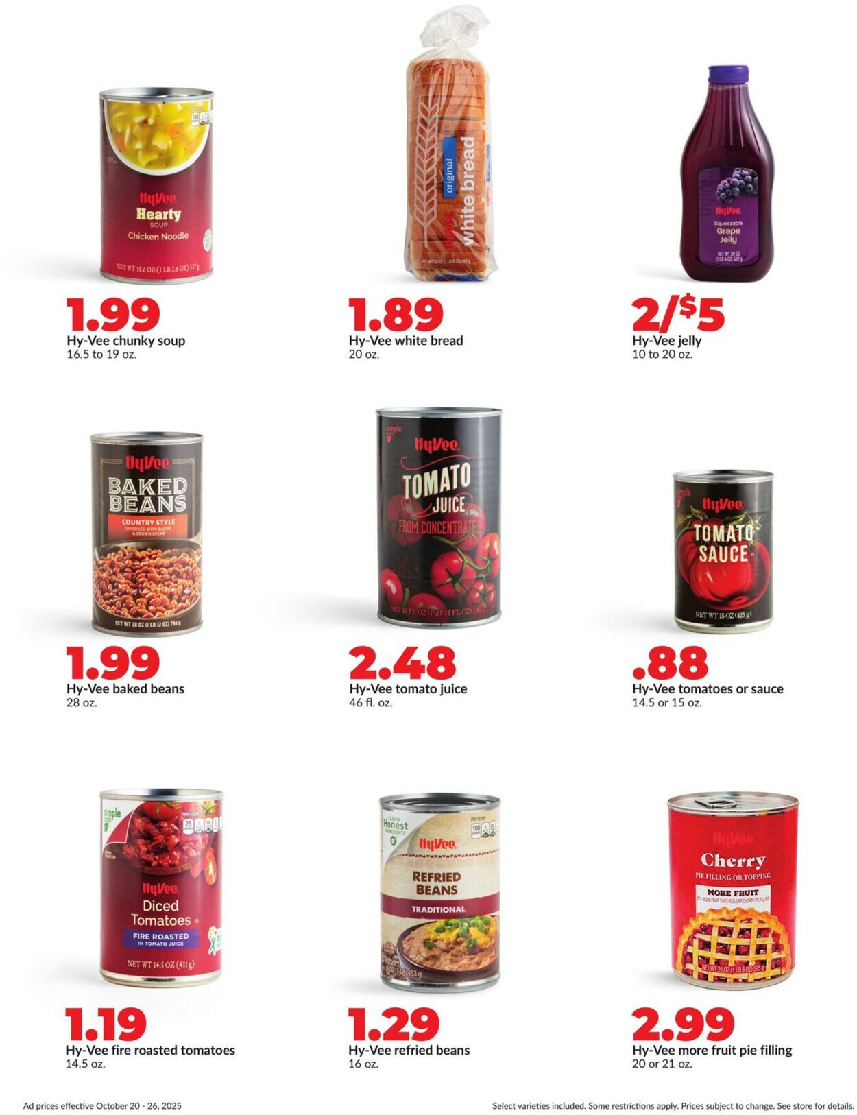 Weekly ad Hy-Vee 10/20/2025 - 10/26/2025