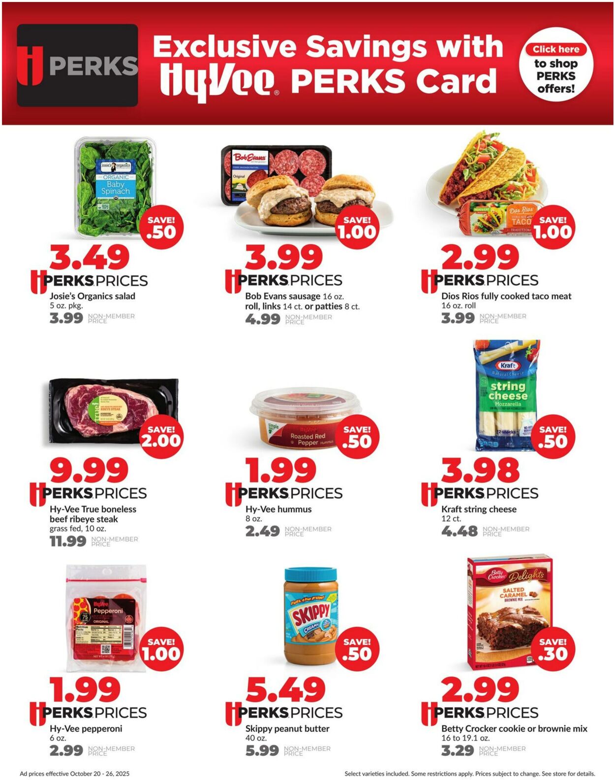 Weekly ad Hy-Vee 10/20/2025 - 10/26/2025