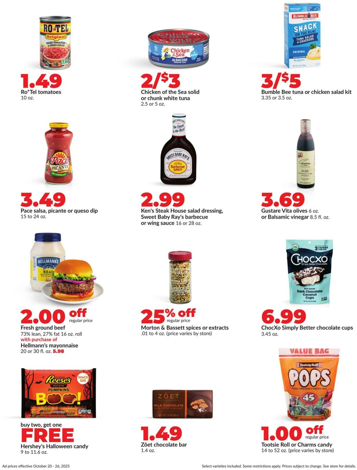 Weekly ad Hy-Vee 10/20/2025 - 10/26/2025