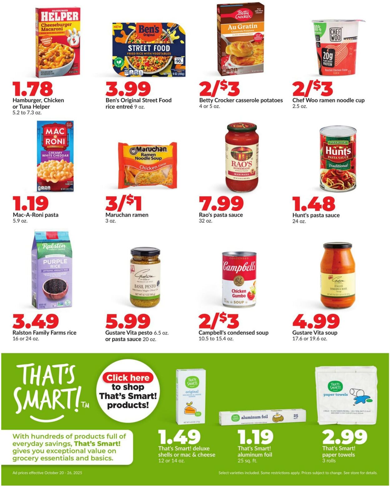 Weekly ad Hy-Vee 10/20/2025 - 10/26/2025