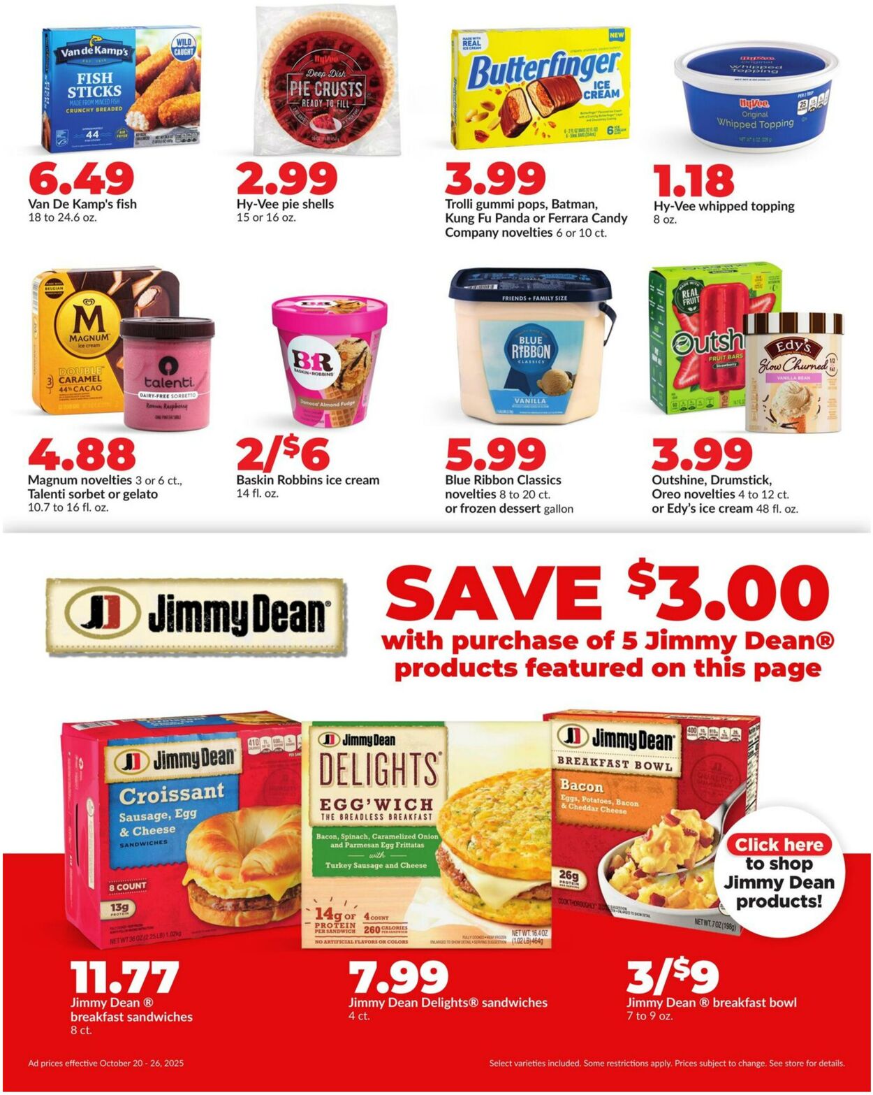 Weekly ad Hy-Vee 10/20/2025 - 10/26/2025