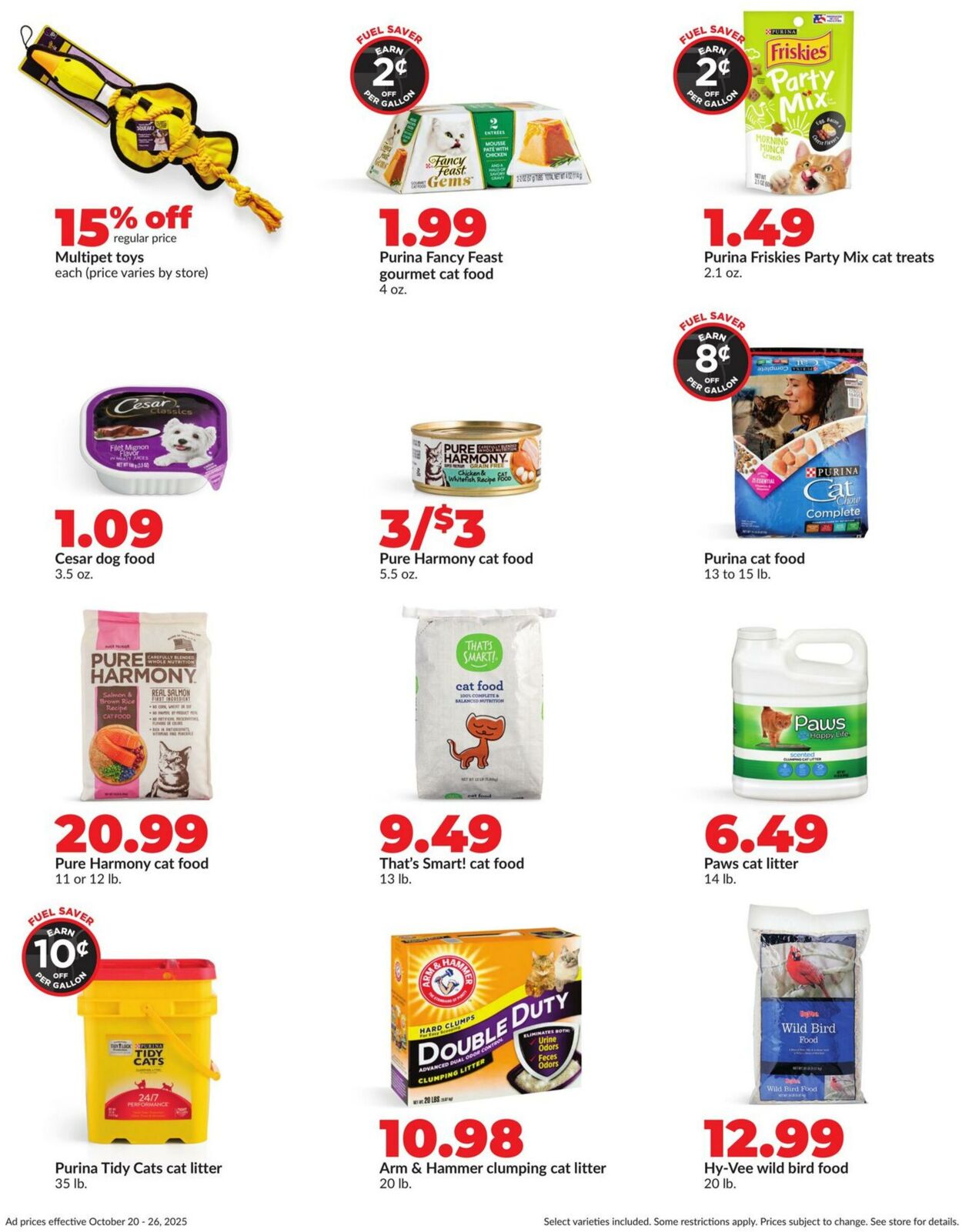 Weekly ad Hy-Vee 10/20/2025 - 10/26/2025
