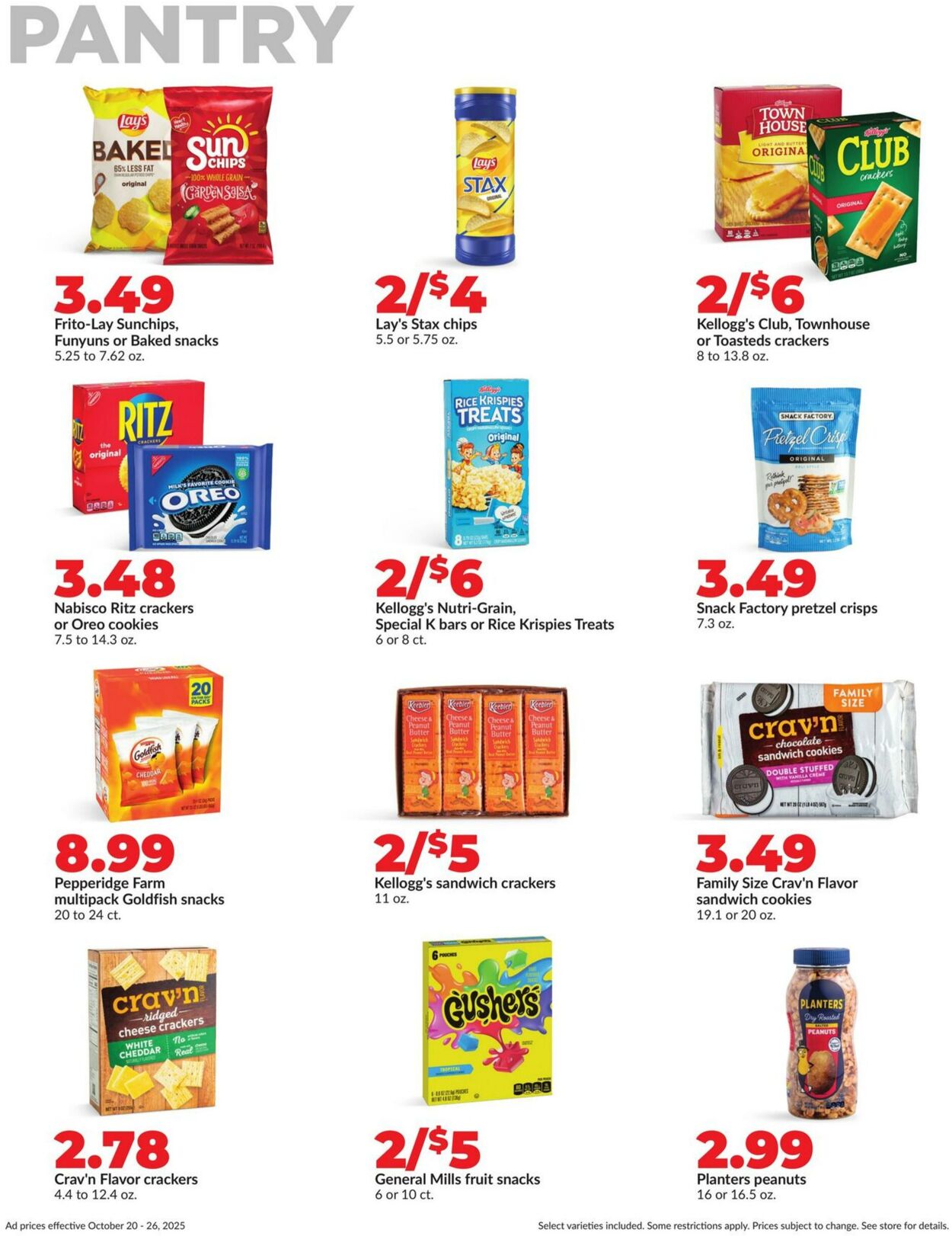 Weekly ad Hy-Vee 10/20/2025 - 10/26/2025