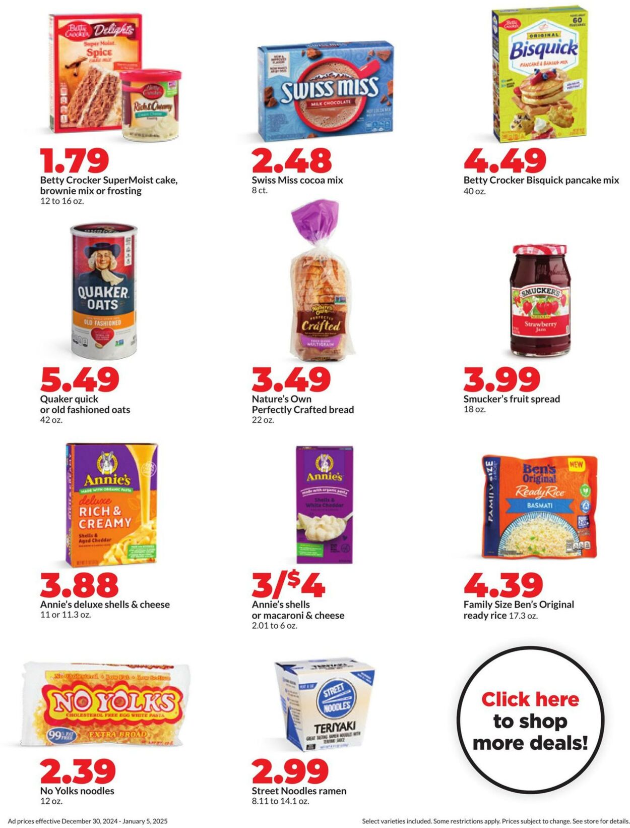 Weekly ad Hy-Vee 12/30/2024 - 01/05/2025