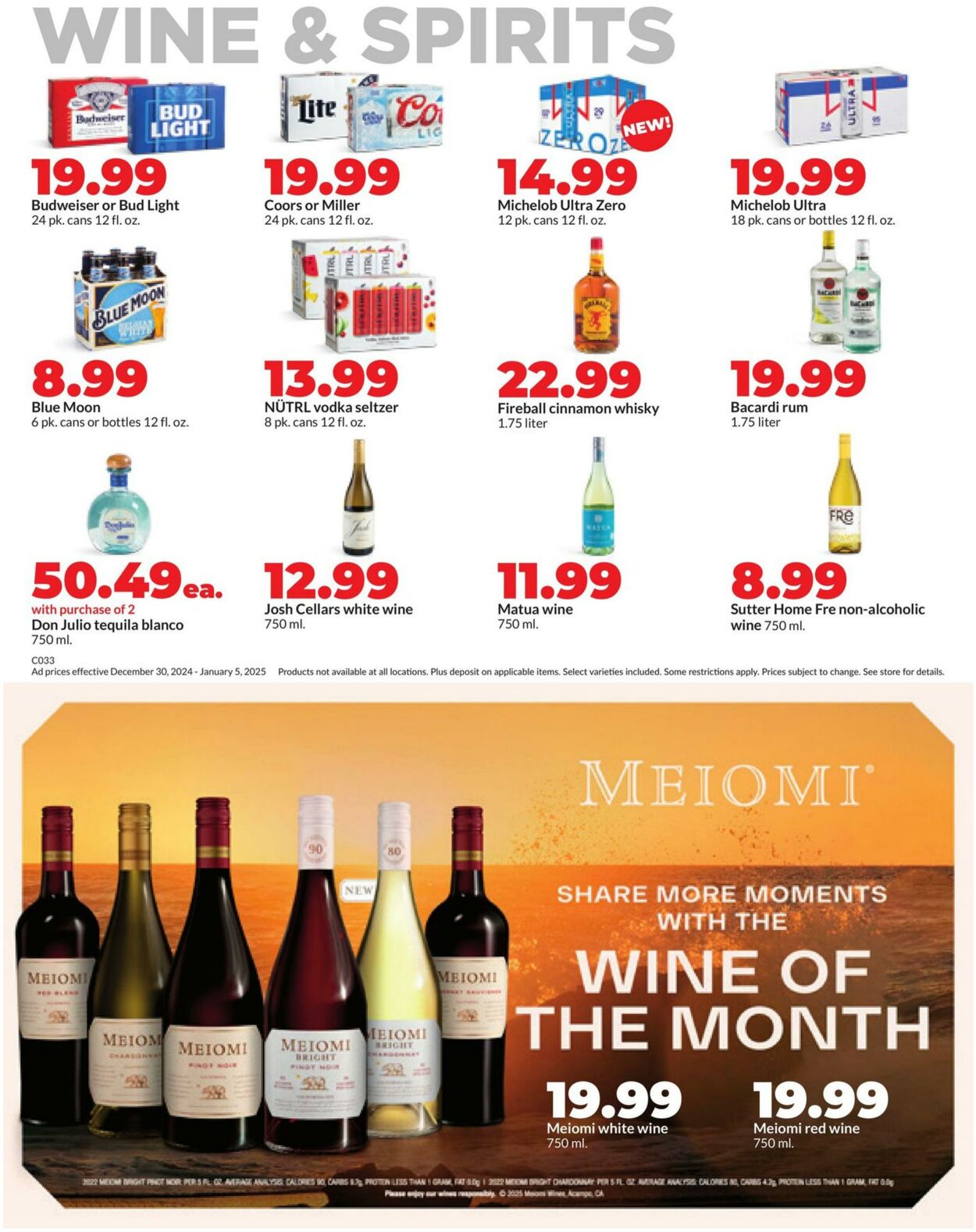 Weekly ad Hy-Vee 12/30/2024 - 01/05/2025