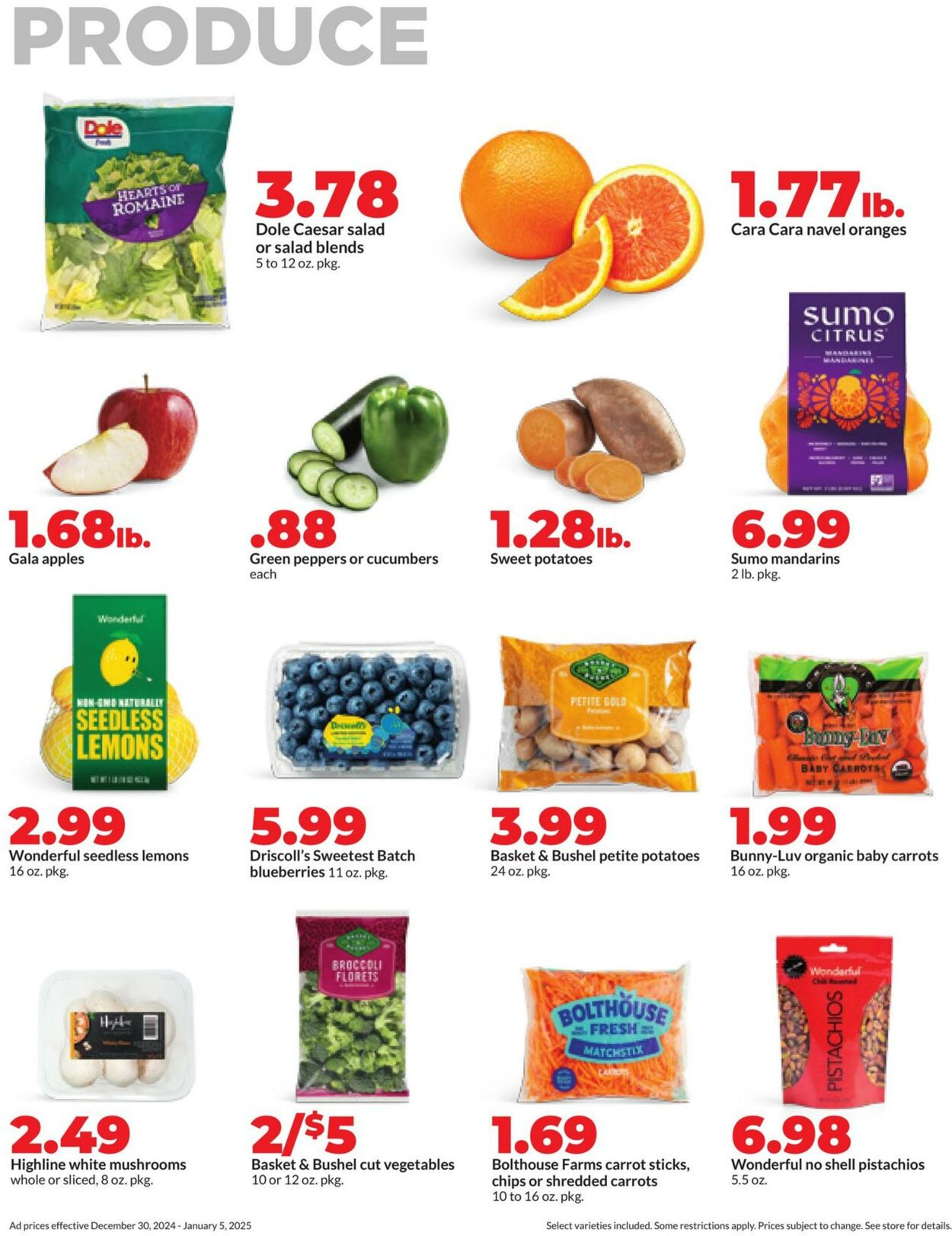 Weekly ad Hy-Vee 12/30/2024 - 01/05/2025