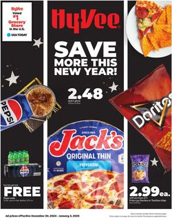 Weekly ad Hy-Vee 12/30/2024 - 01/05/2025