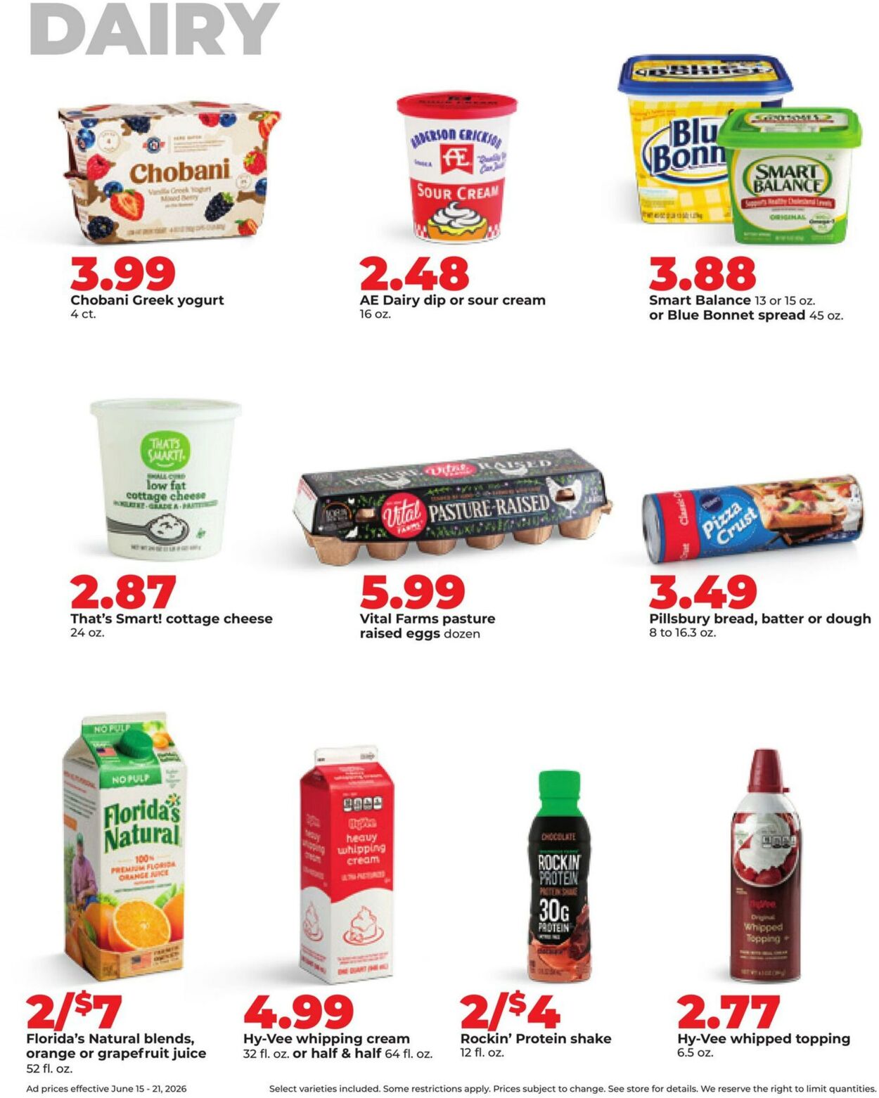 Weekly ad Hy-Vee 06/15/2026 - 06/21/2026