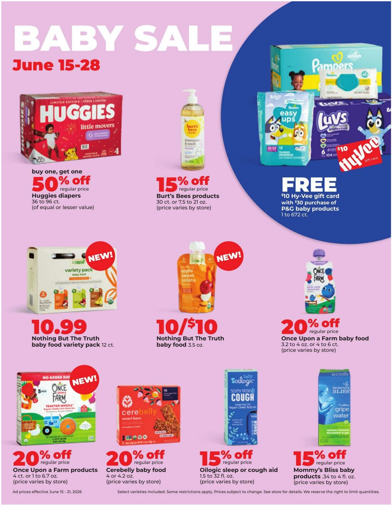 Weekly ad Hy-Vee 06/15/2026 - 06/21/2026