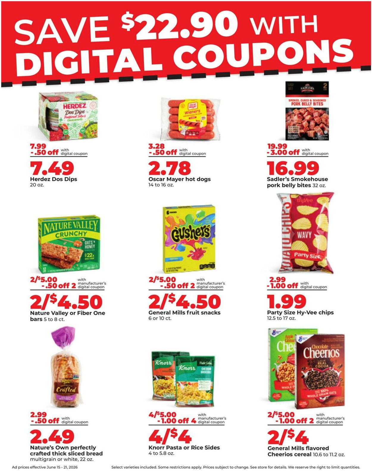 Weekly ad Hy-Vee 06/15/2026 - 06/21/2026