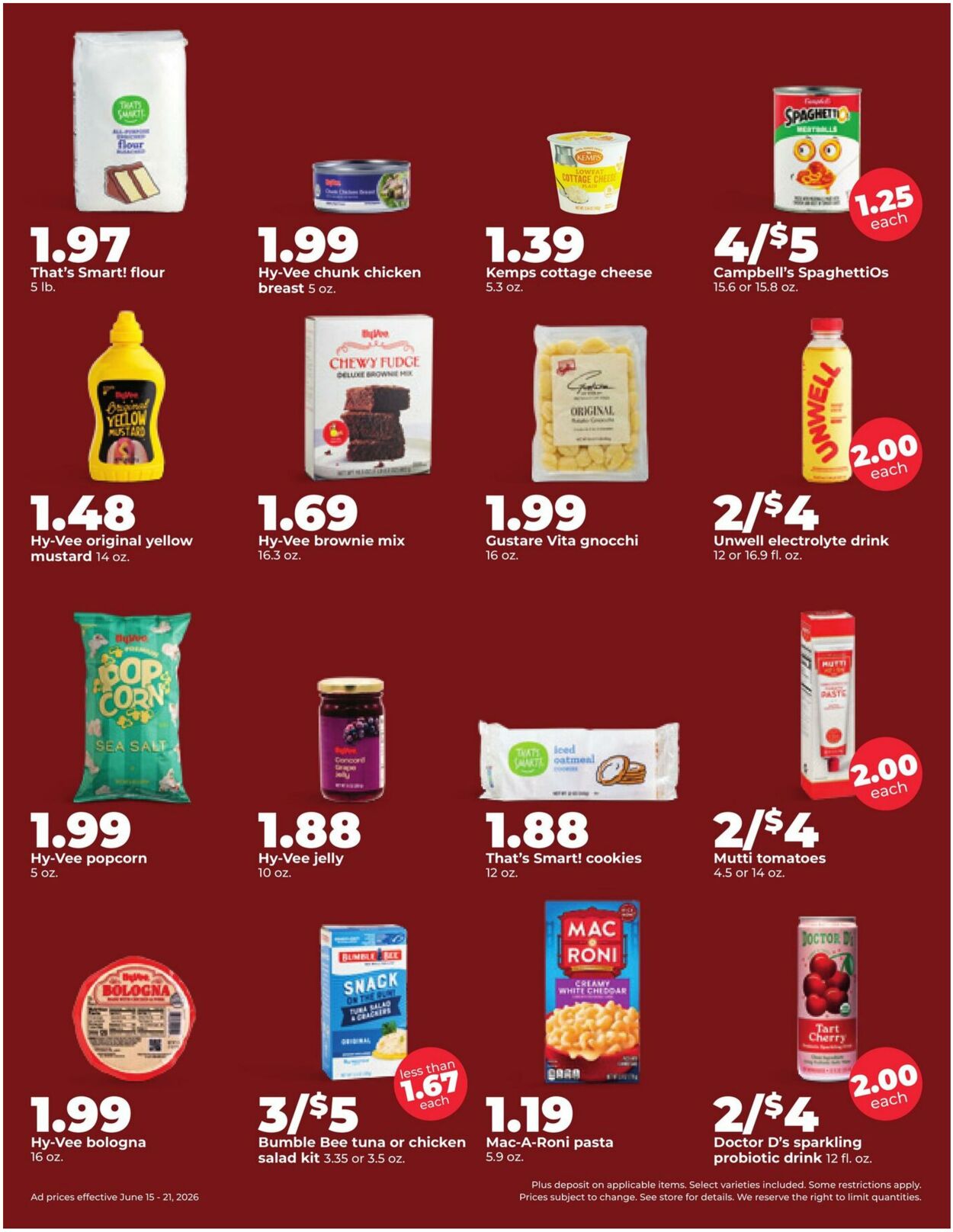 Weekly ad Hy-Vee 06/15/2026 - 06/21/2026