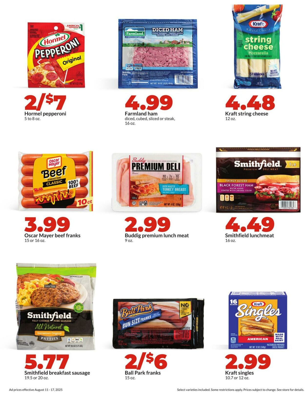 Weekly ad Hy-Vee 08/11/2025 - 08/17/2025