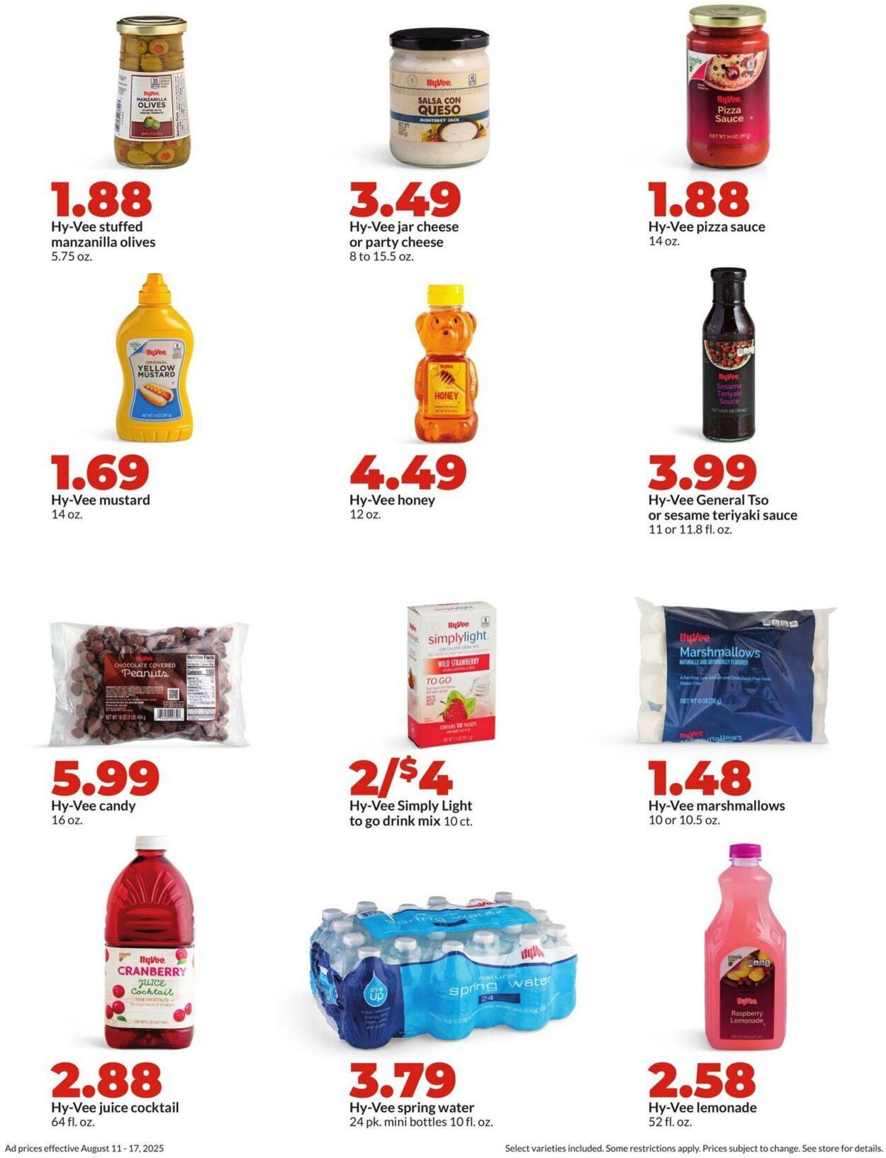 Weekly ad Hy-Vee 08/11/2025 - 08/17/2025