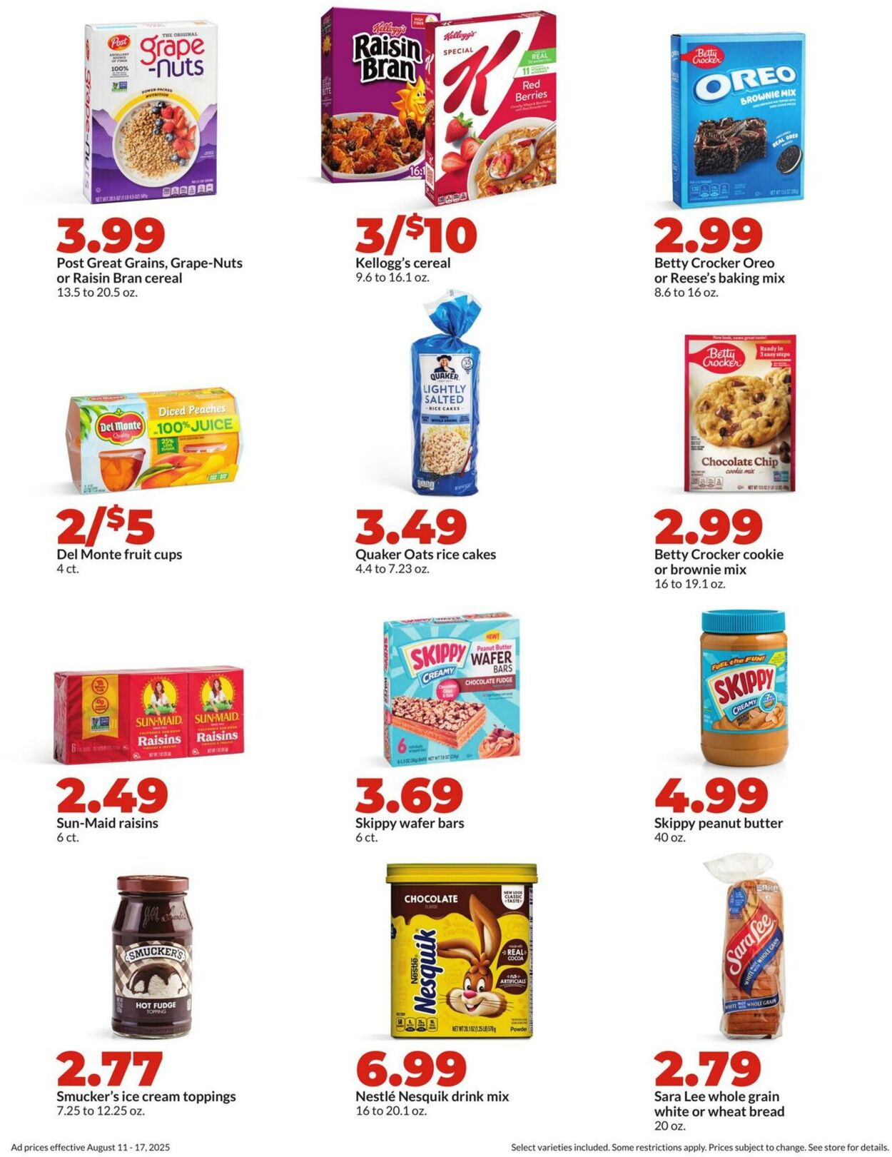 Weekly ad Hy-Vee 08/11/2025 - 08/17/2025