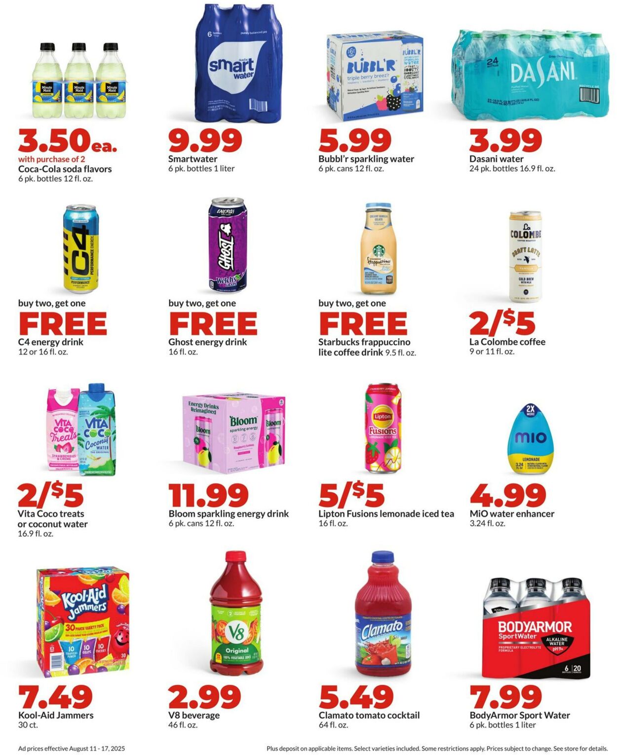 Weekly ad Hy-Vee 08/11/2025 - 08/17/2025