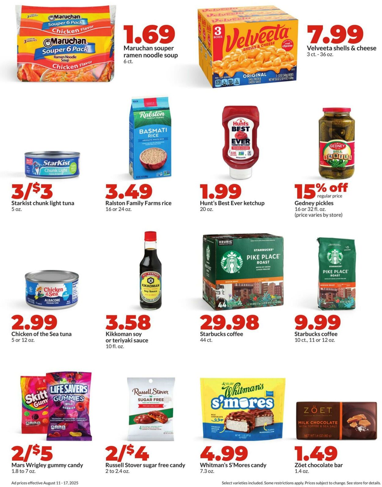 Weekly ad Hy-Vee 08/11/2025 - 08/17/2025