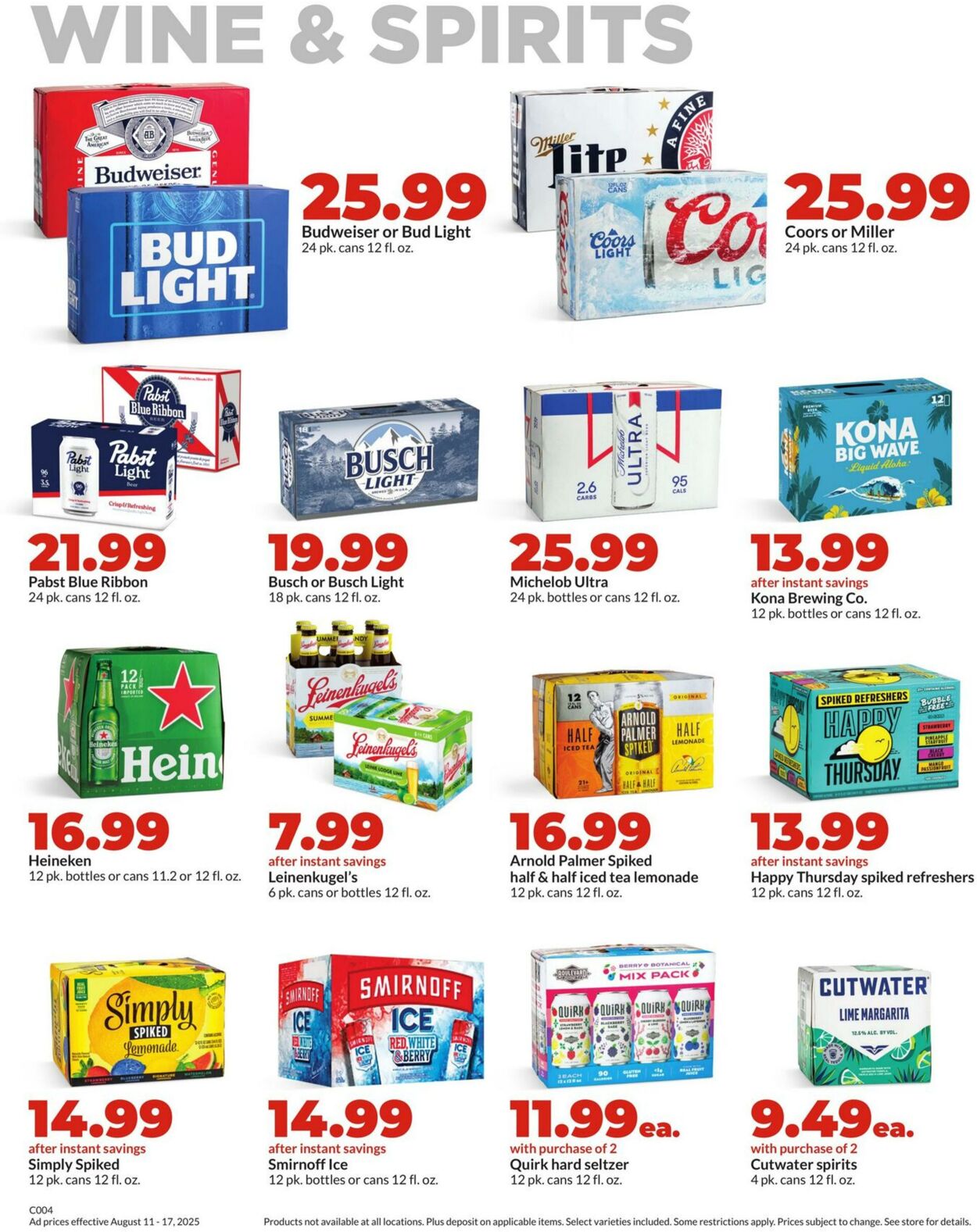 Weekly ad Hy-Vee 08/11/2025 - 08/17/2025